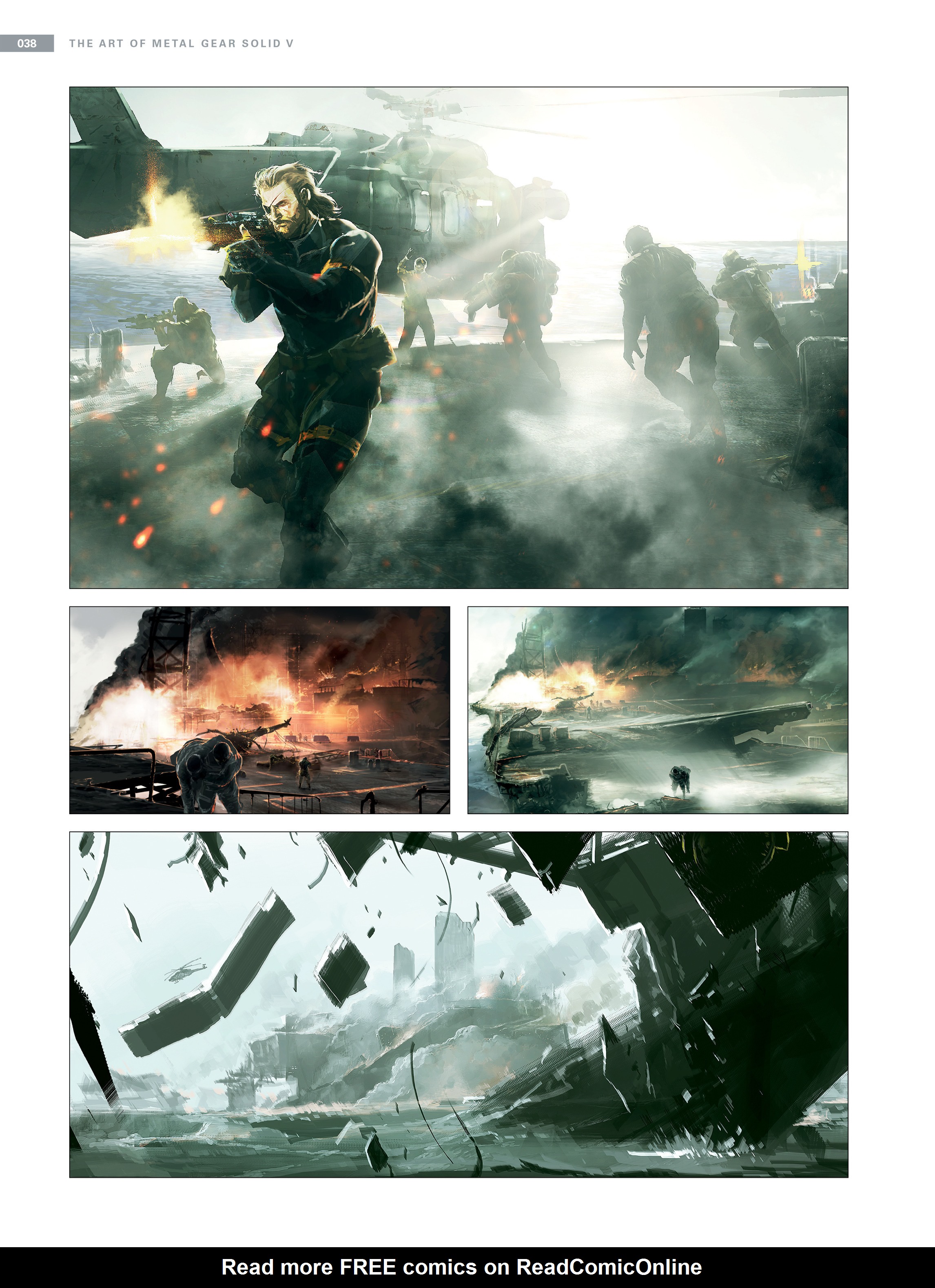 Read online The Art of Metal Gear Solid V comic -  Issue # TPB (Part 1) - 35