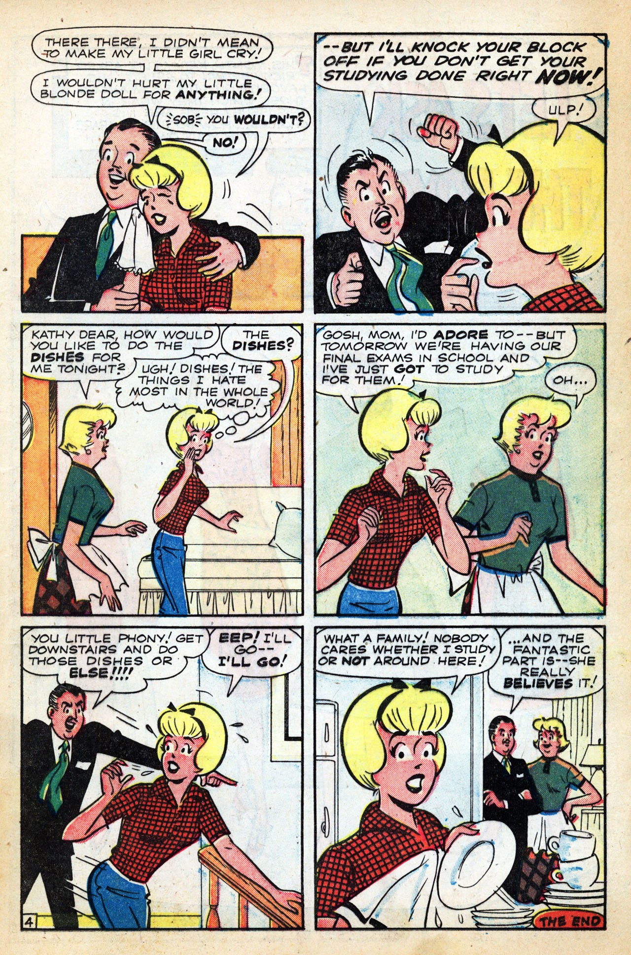 Read online Kathy (1959) comic -  Issue #12 - 13