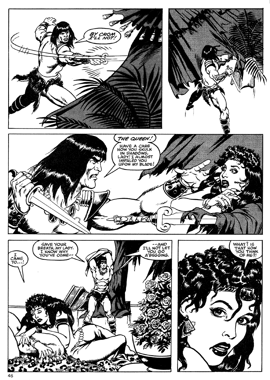 The Savage Sword Of Conan issue 110 - Page 44