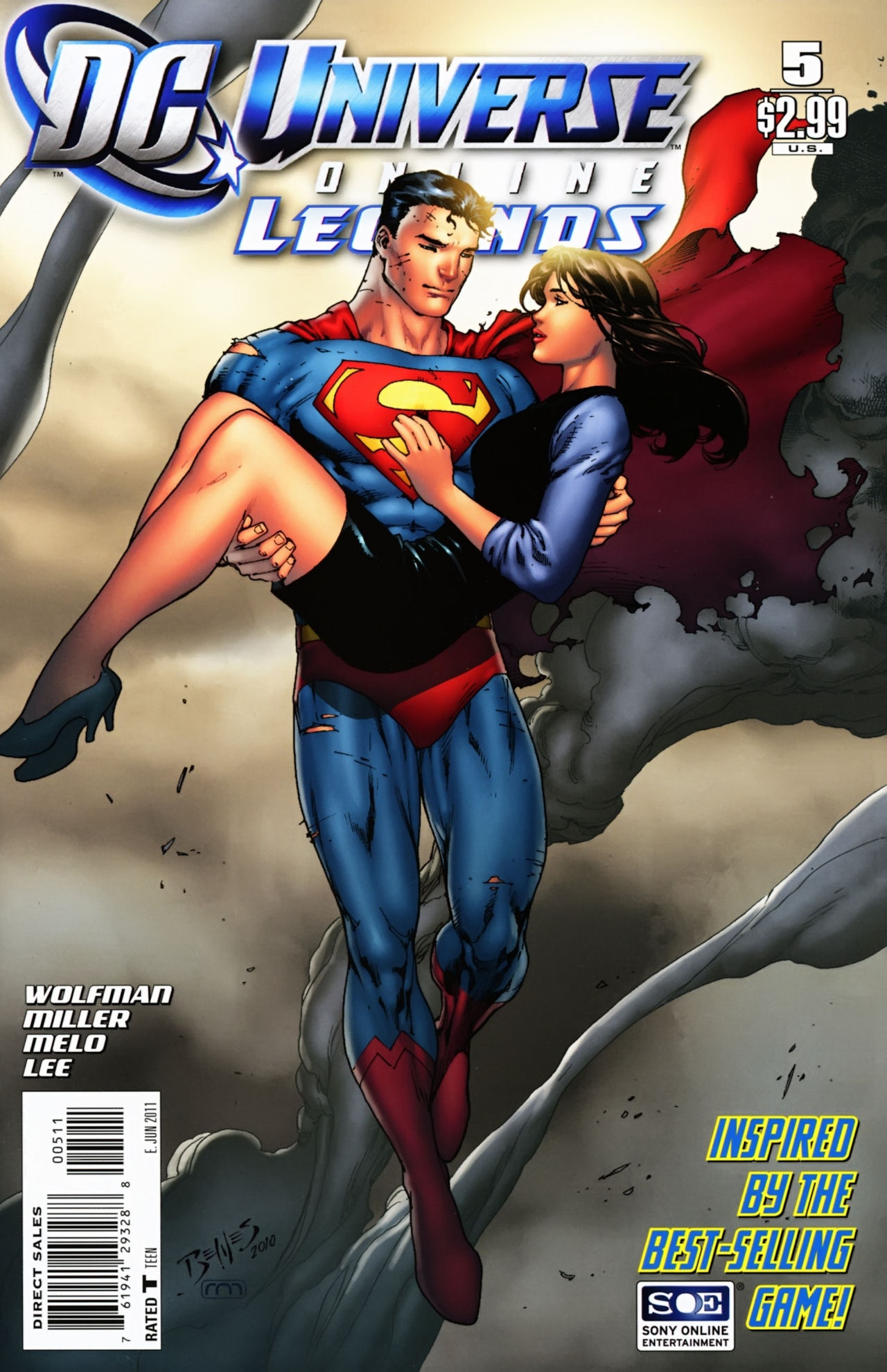 Read online DC Universe Online: Legends comic -  Issue #5 - 1