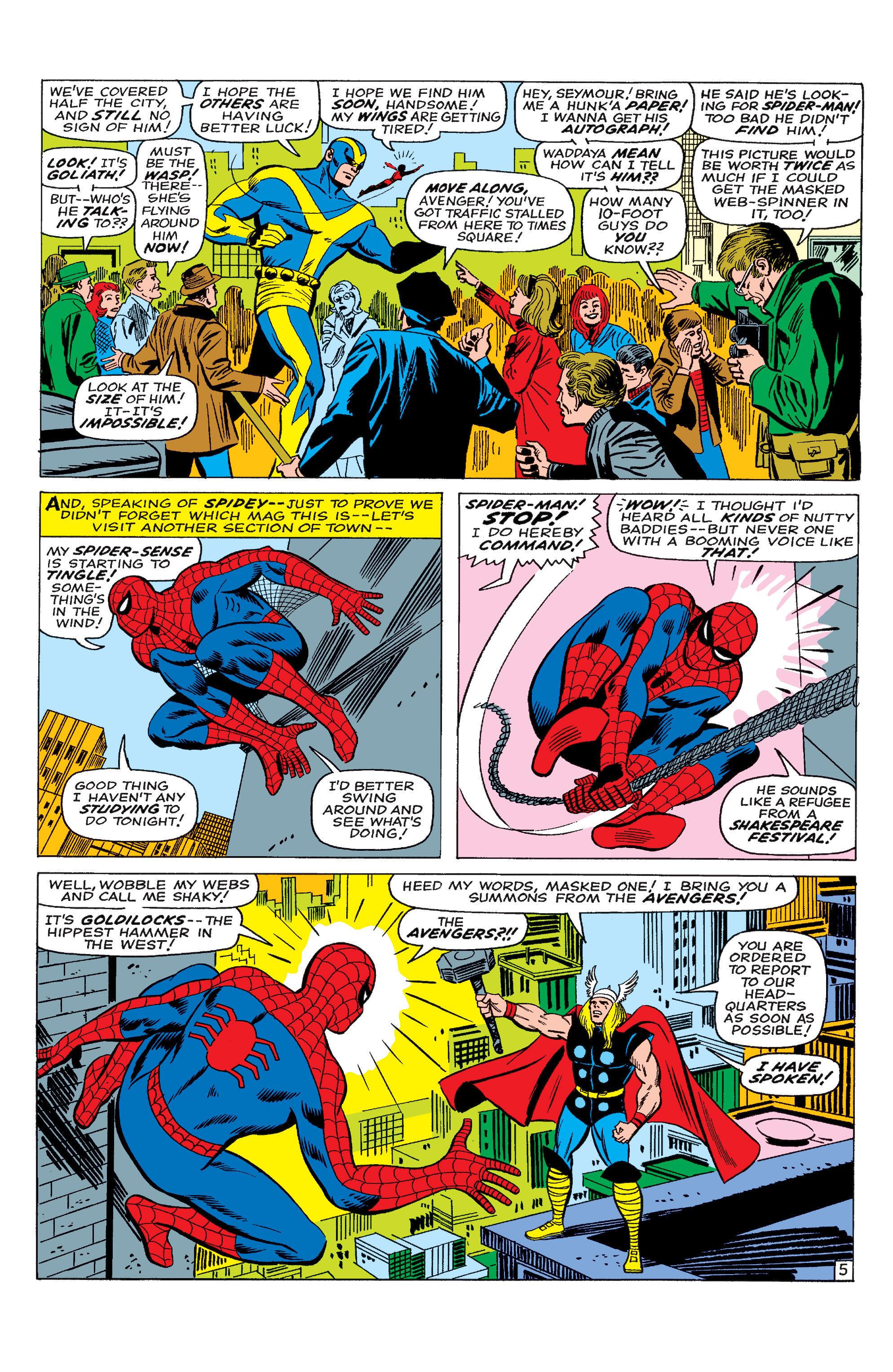Read online Marvel Masterworks: The Amazing Spider-Man comic -  Issue # TPB 5 (Part 1) - 75