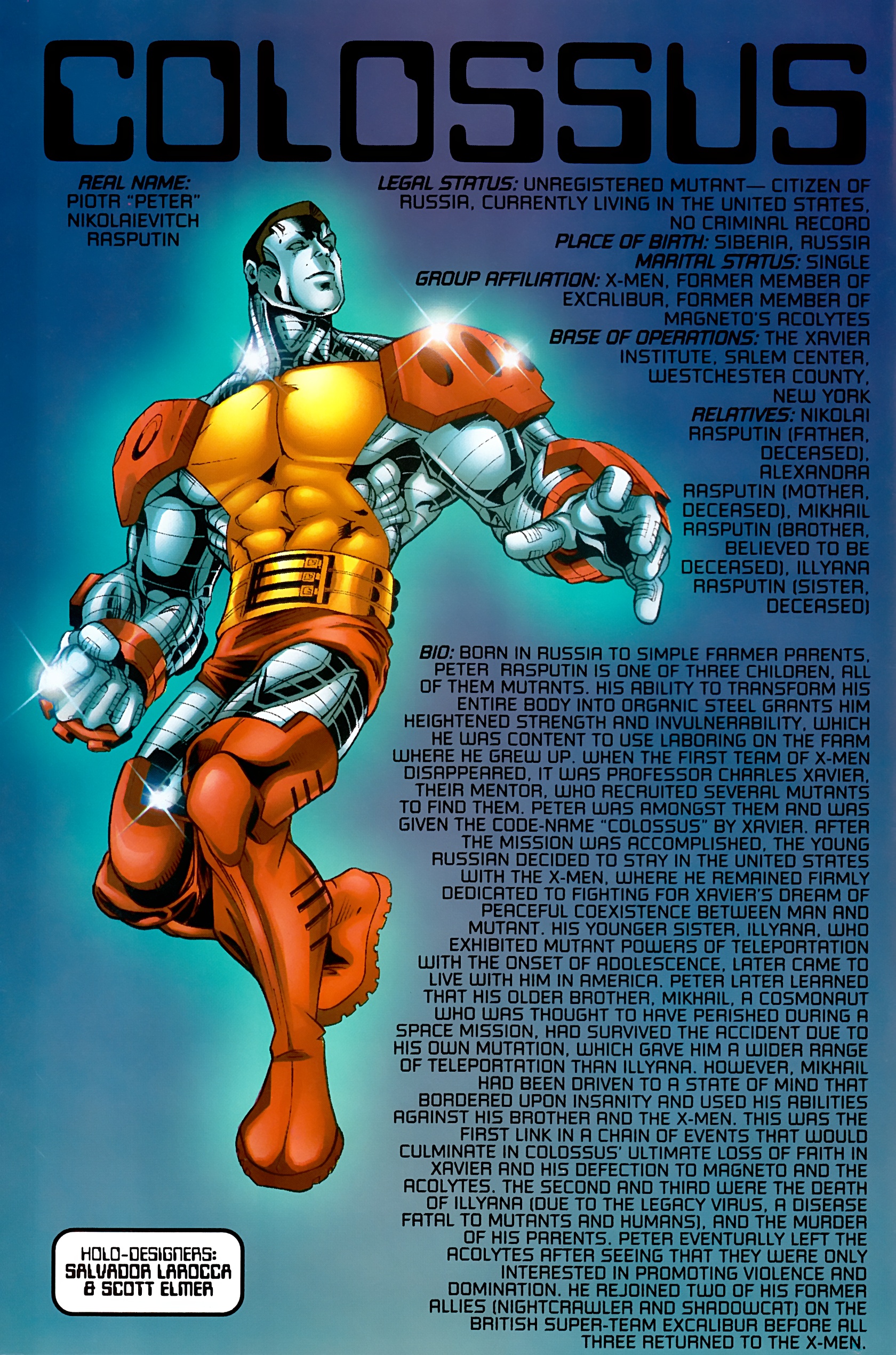 Read online X-Men: Declassified comic -  Issue # Full - 14