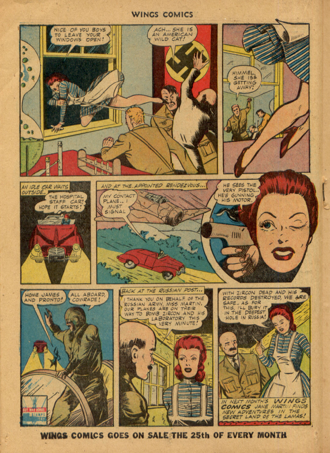 Read online Wings Comics comic -  Issue #38 - 34