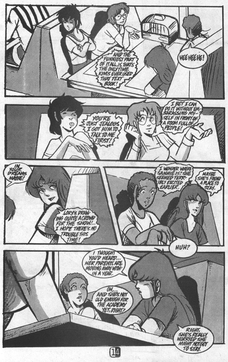 Read online Robotech Academy Blues comic -  Issue #1 - 15