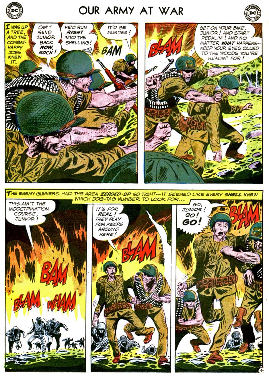Read online Our Army at War (1952) comic -  Issue #105 - 6