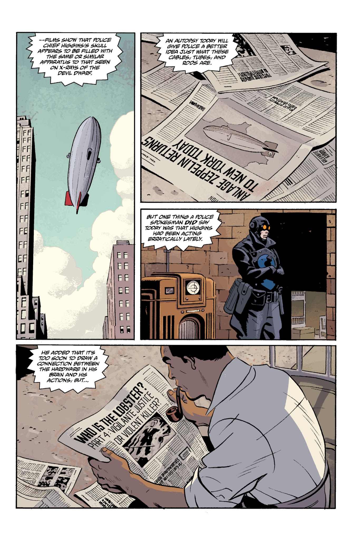 Read online Lobster Johnson: Get the Lobster comic -  Issue # TPB - 84