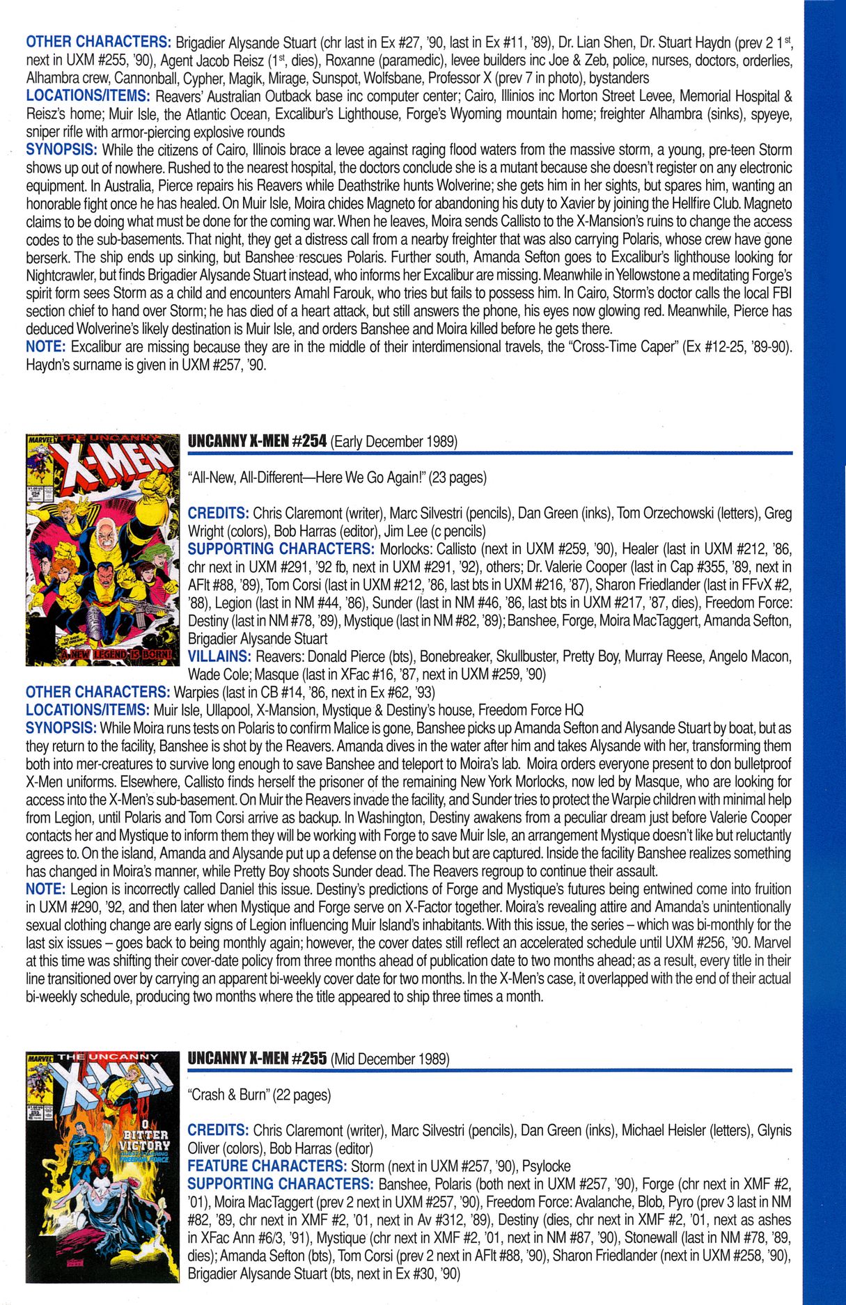 Read online Official Index to the Marvel Universe comic -  Issue #6 - 59
