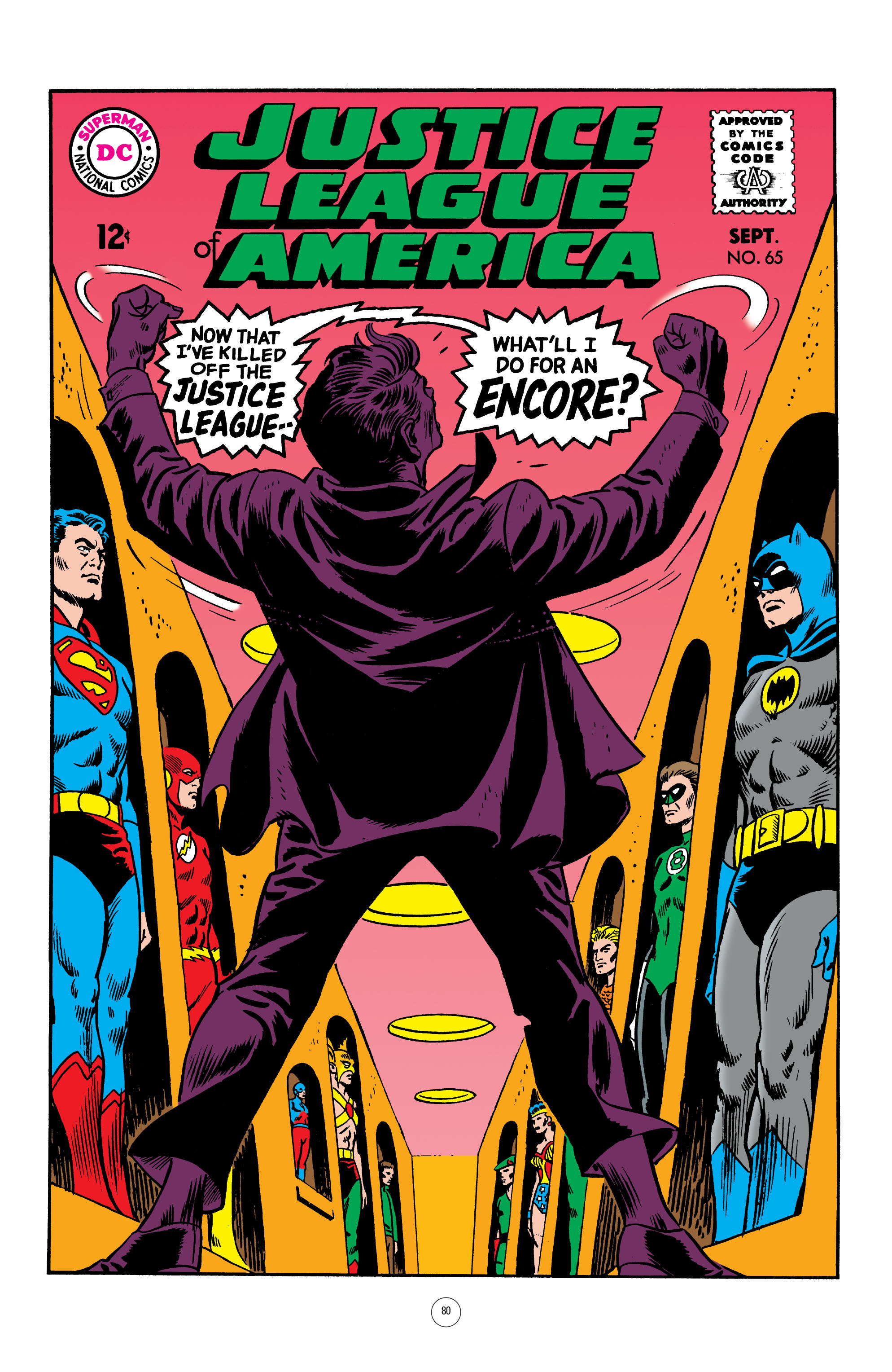 Read online Justice League of America (1960) comic -  Issue #65 - 1