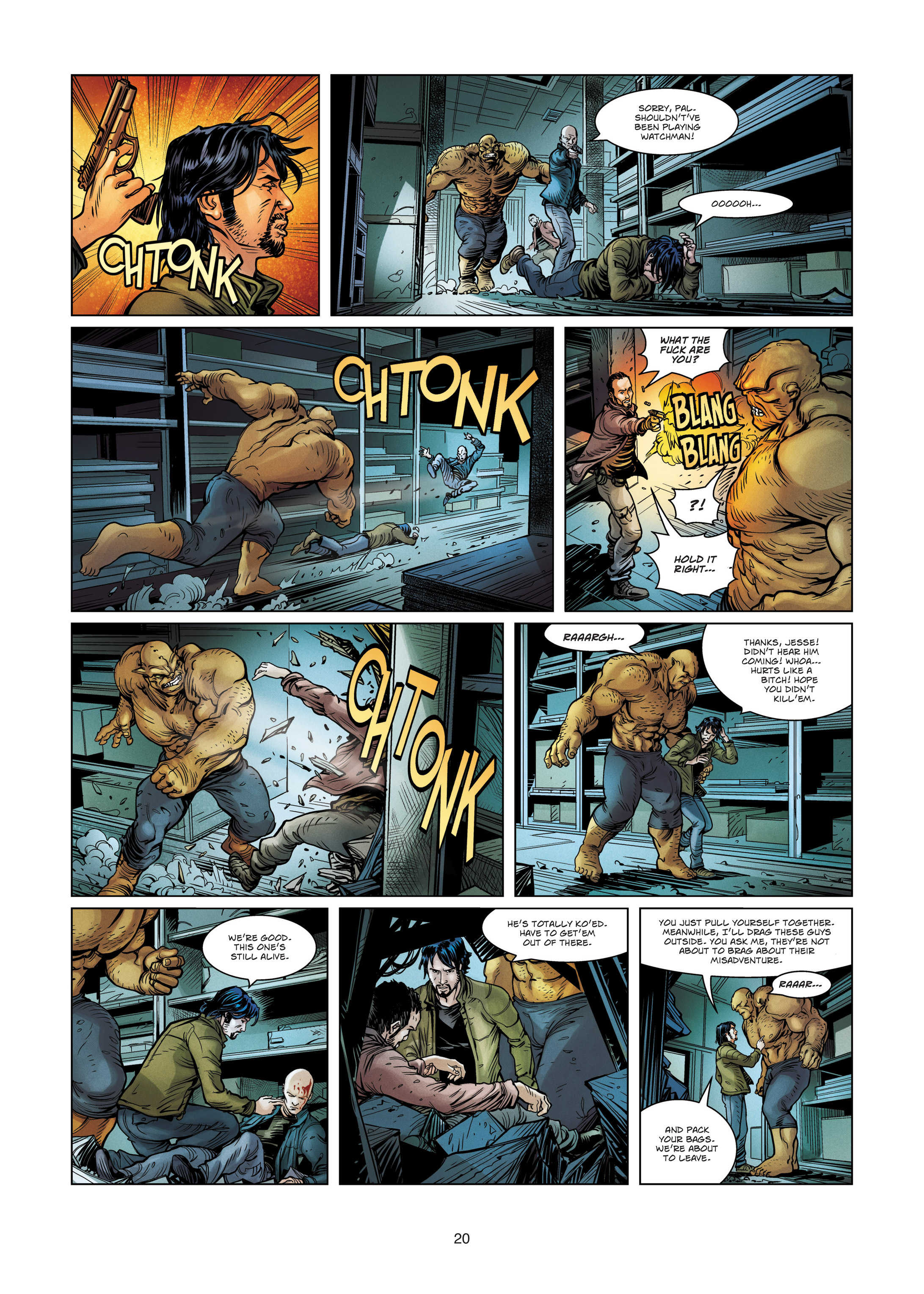 Read online Vigilantes comic -  Issue #4 - 20