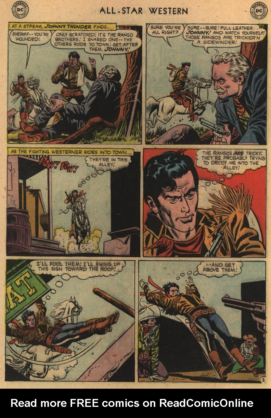 Read online All-Star Western (1951) comic -  Issue #100 - 28