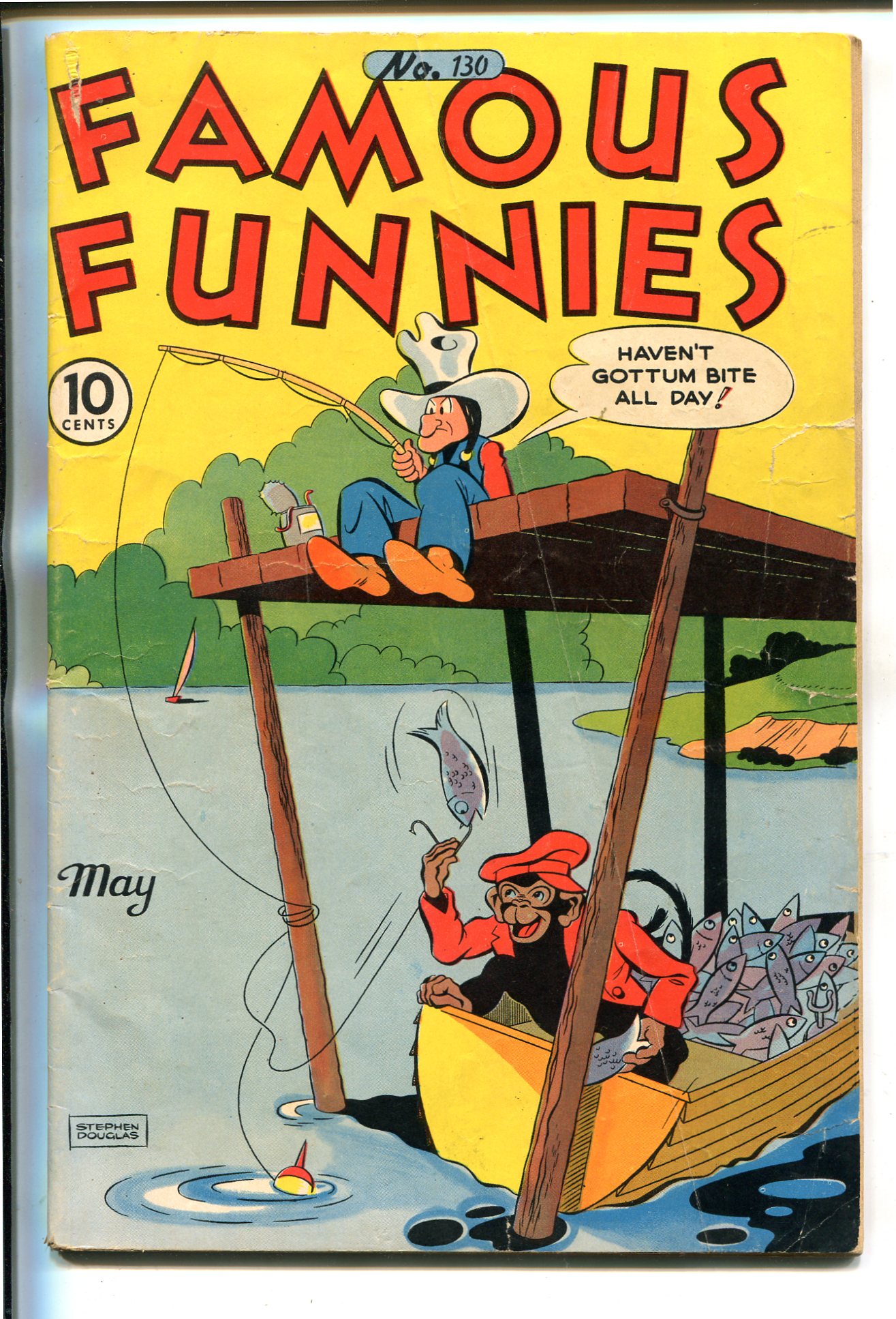 Read online Famous Funnies comic -  Issue #130 - 1