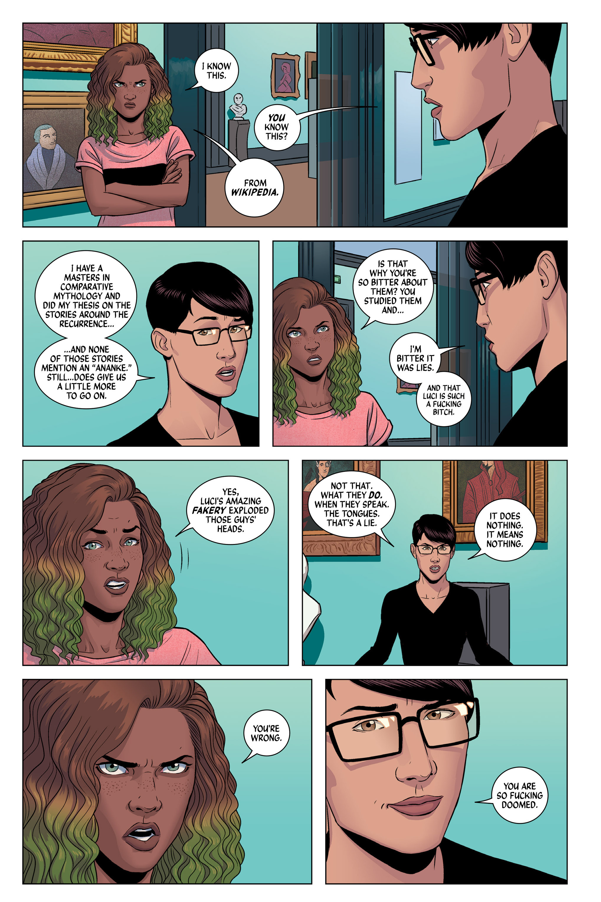 Read online The Wicked   The Divine: Book One comic -  Issue # Full (Part 1) - 60