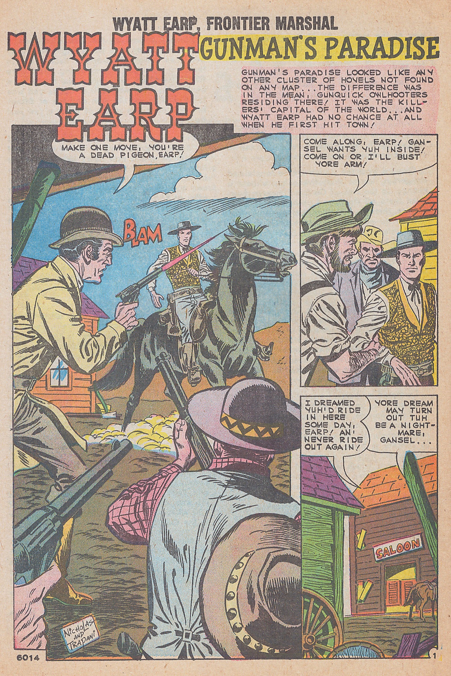 Read online Wyatt Earp Frontier Marshal comic -  Issue #29 - 26