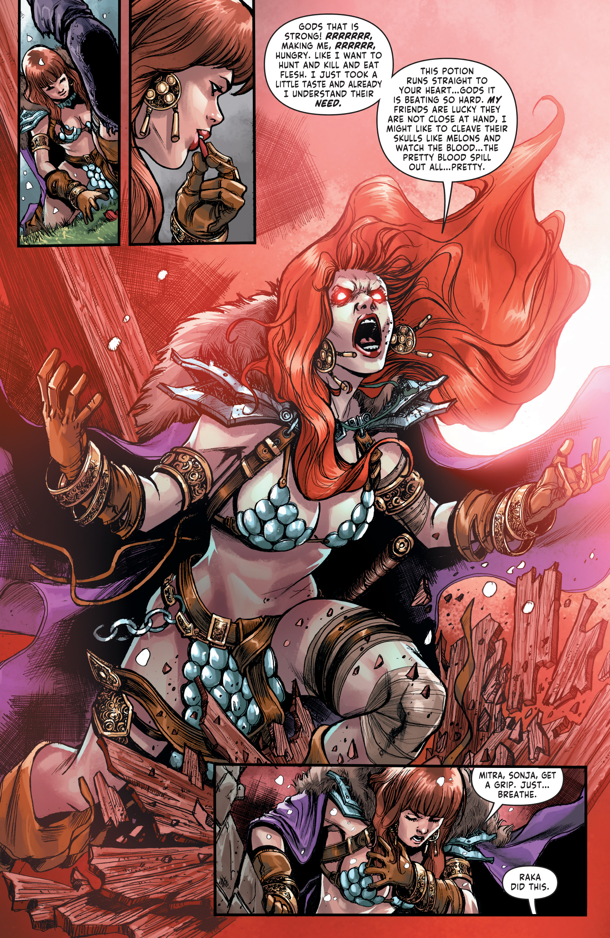 Read online Red Sonja: Birth of the She-Devil comic -  Issue # _TPB - 69