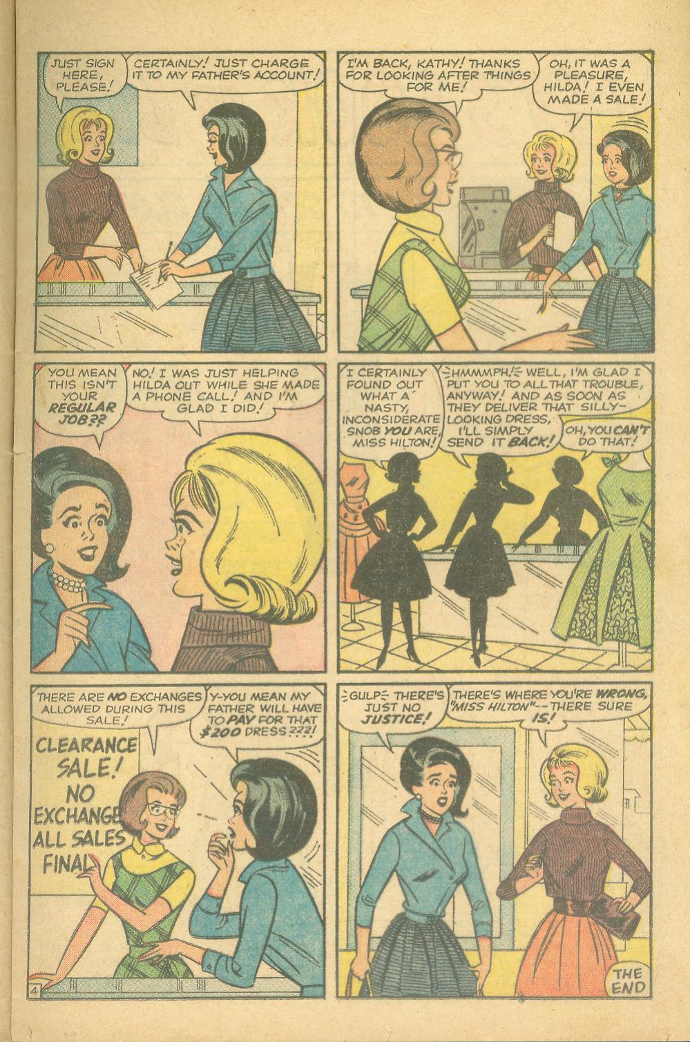 Read online Kathy (1959) comic -  Issue #20 - 13