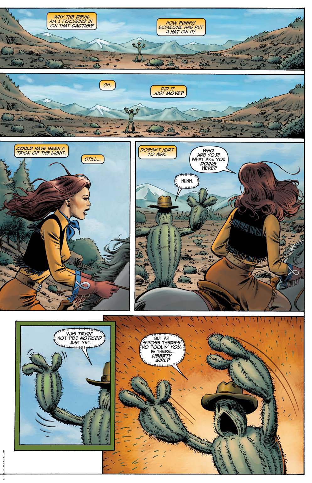 Read online Liberty Comics comic -  Issue #0 - 16