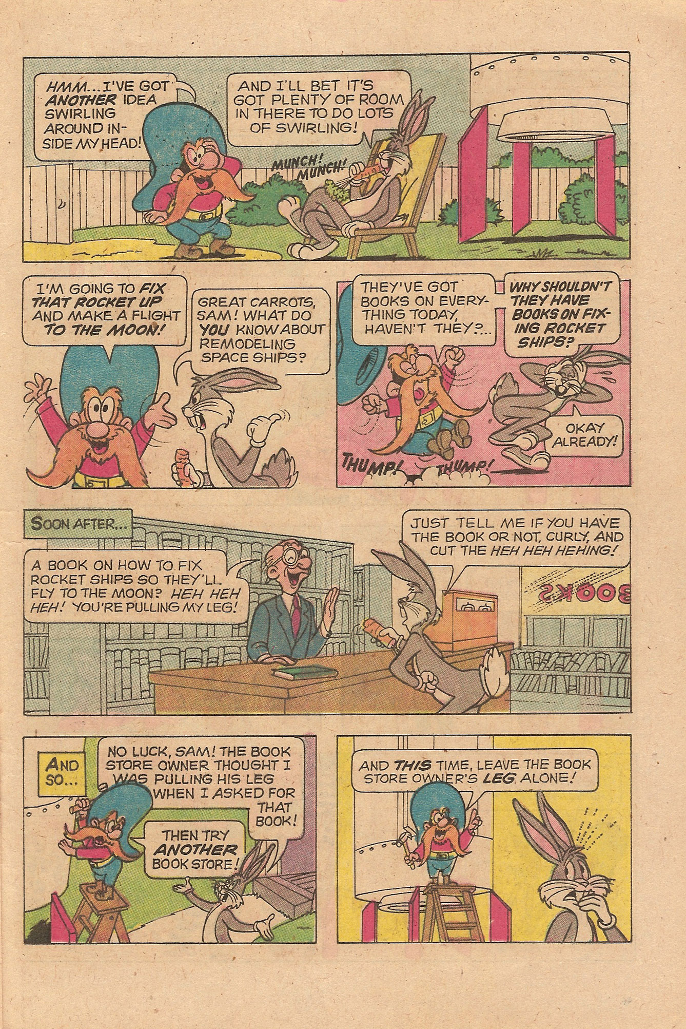 Read online Yosemite Sam and Bugs Bunny comic -  Issue #21 - 21