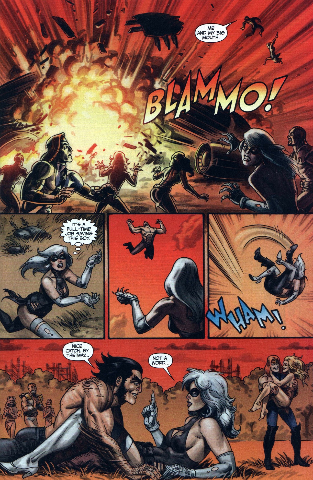 Read online Wolverine & Black Cat: Claws 2 comic -  Issue #3 - 16