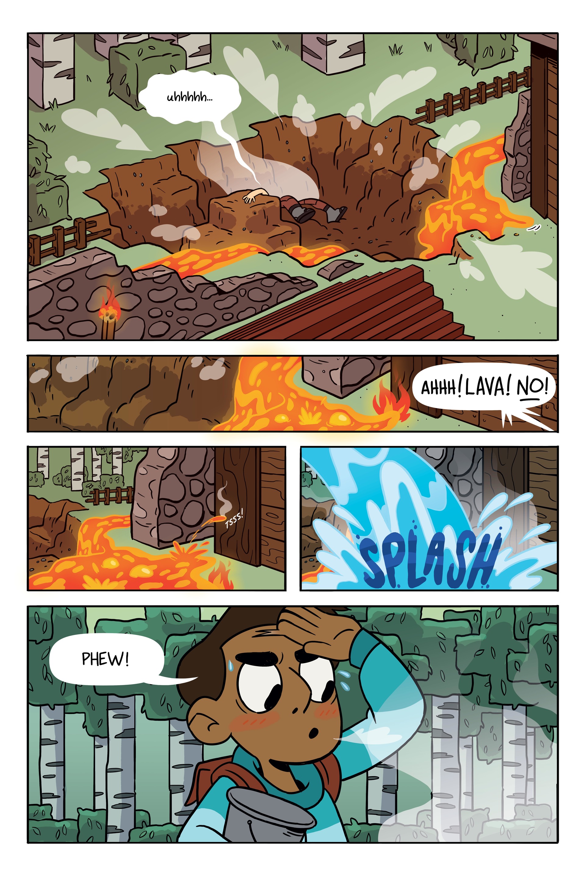 Read online Minecraft: Open World – Into the Nether comic -  Issue # TPB - 8