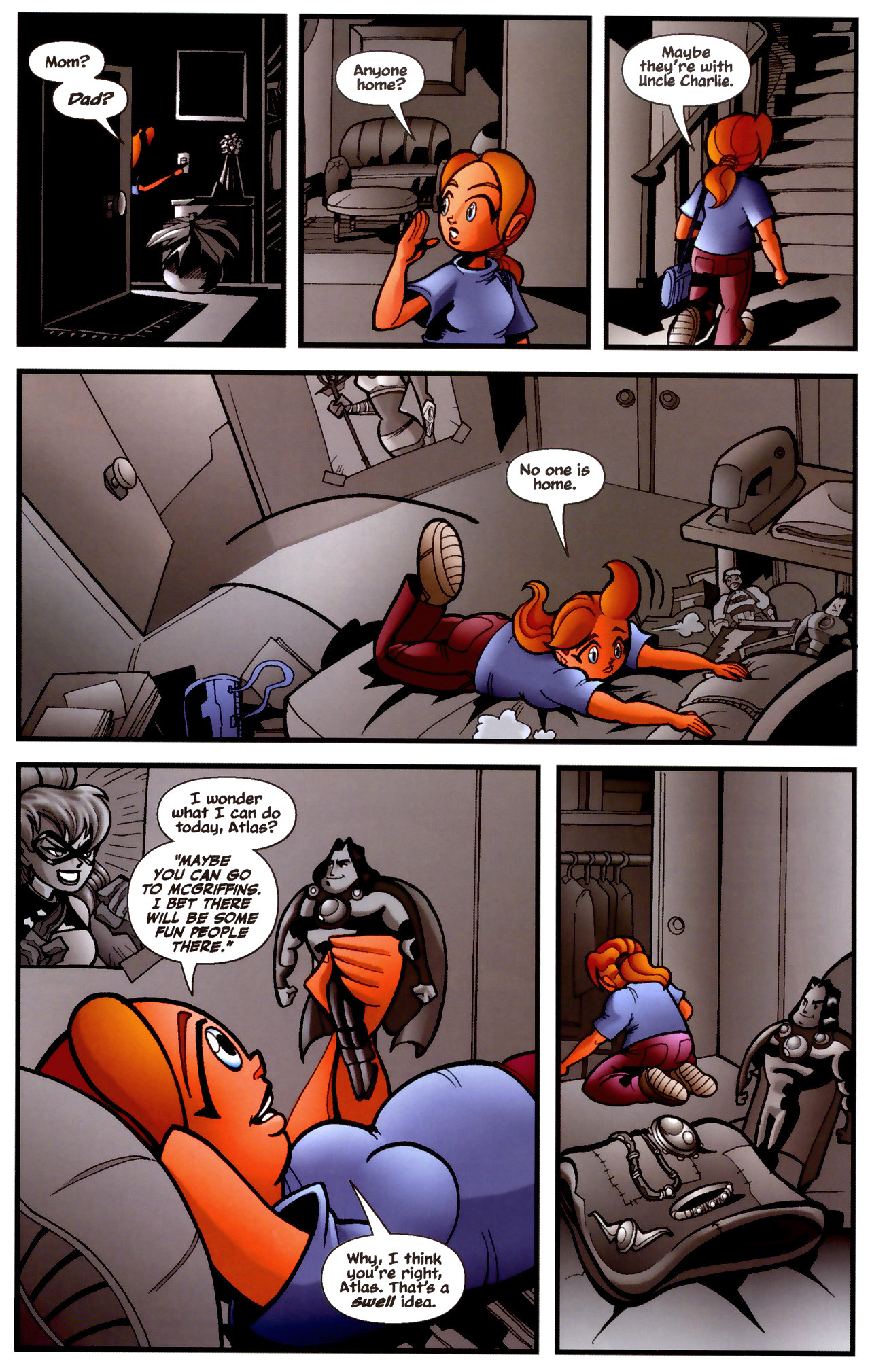 Read online Insane Jane comic -  Issue #1 - 7