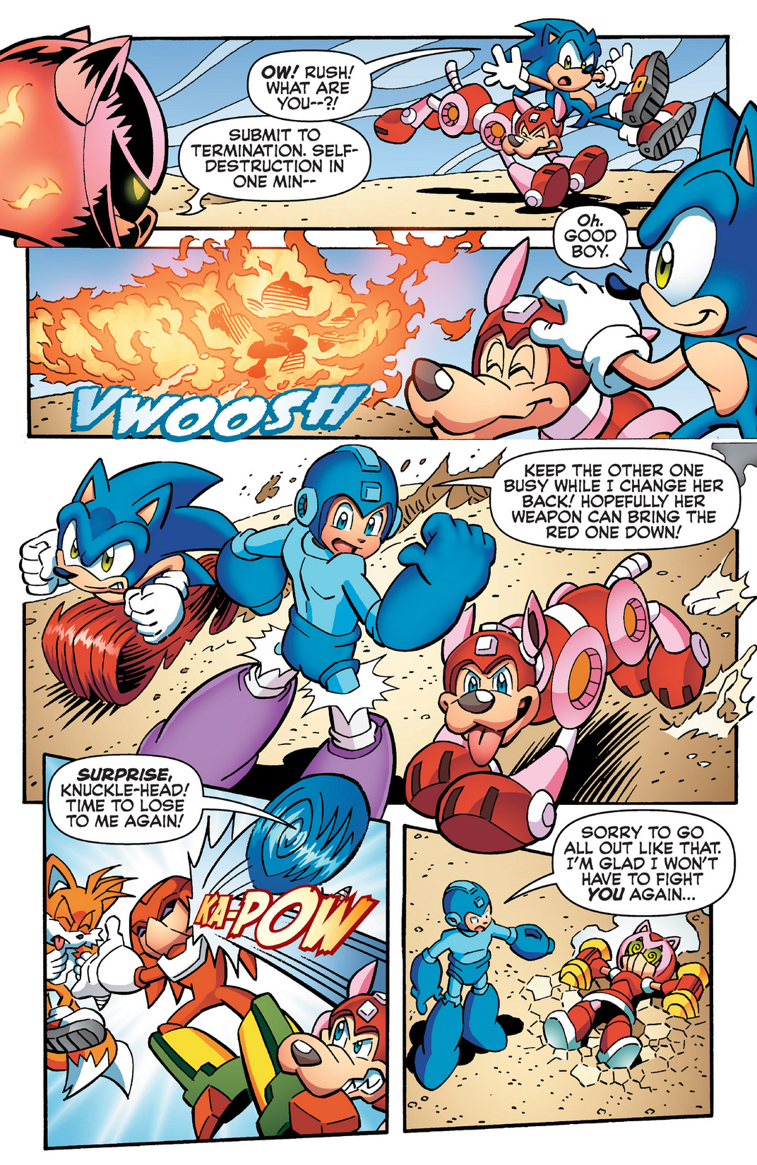 Read online Sonic Mega Man Worlds Collide comic -  Issue # Vol 2 - 93