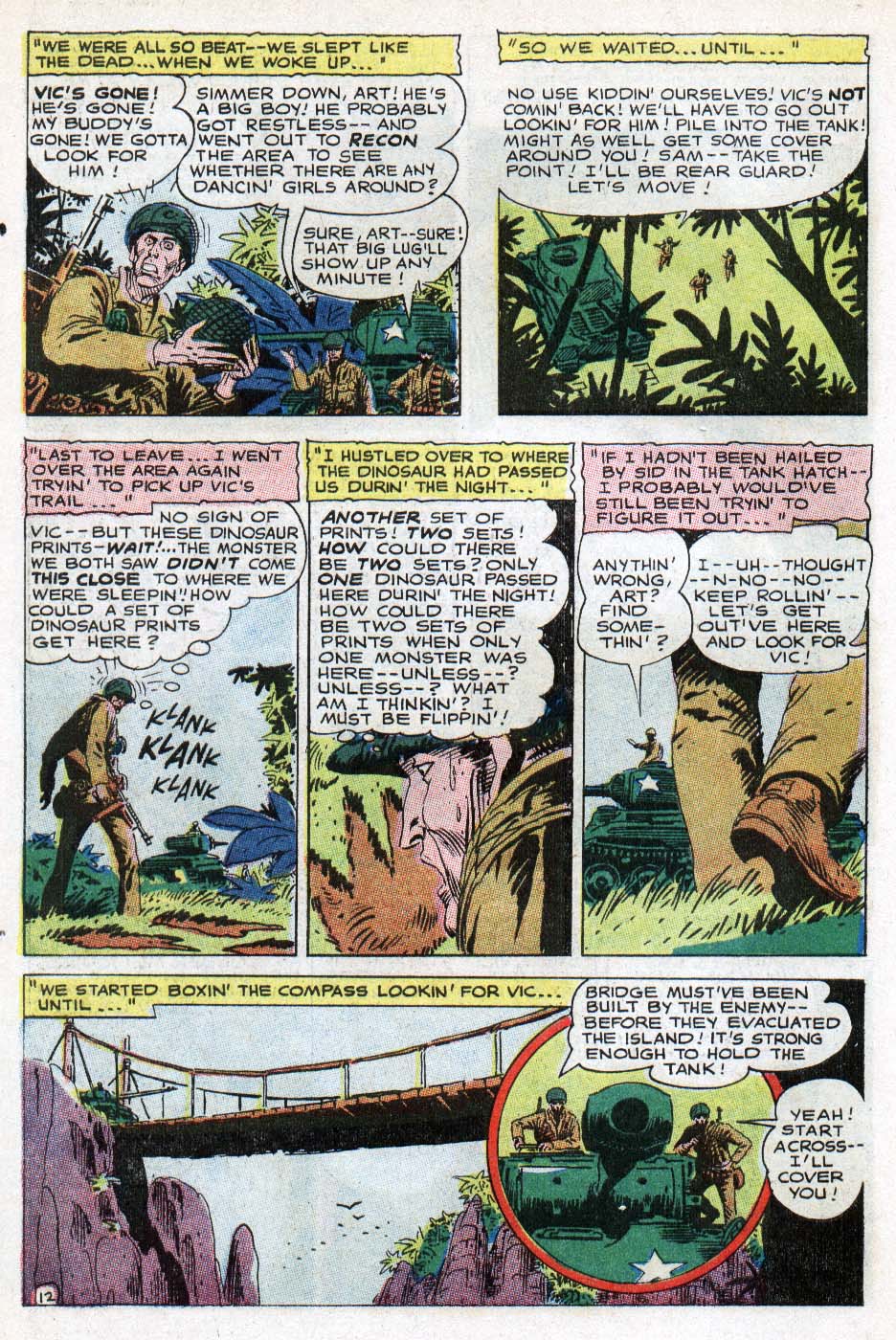 Read online Star Spangled War Stories (1952) comic -  Issue #124 - 14