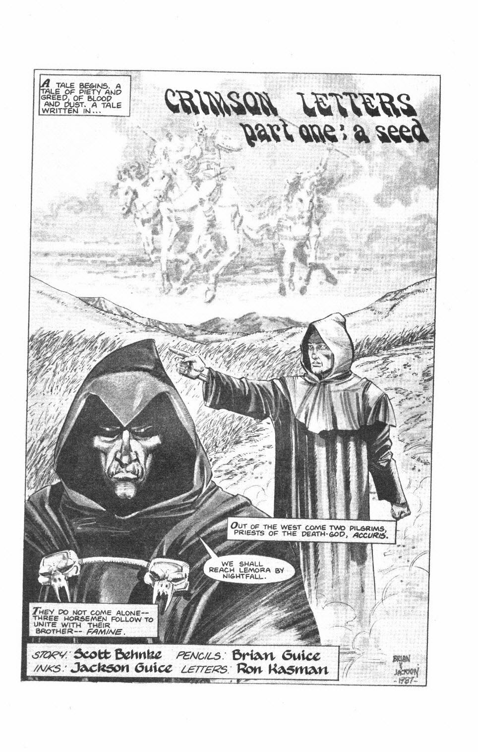 Read online Crimson Letters comic -  Issue # Full - 5