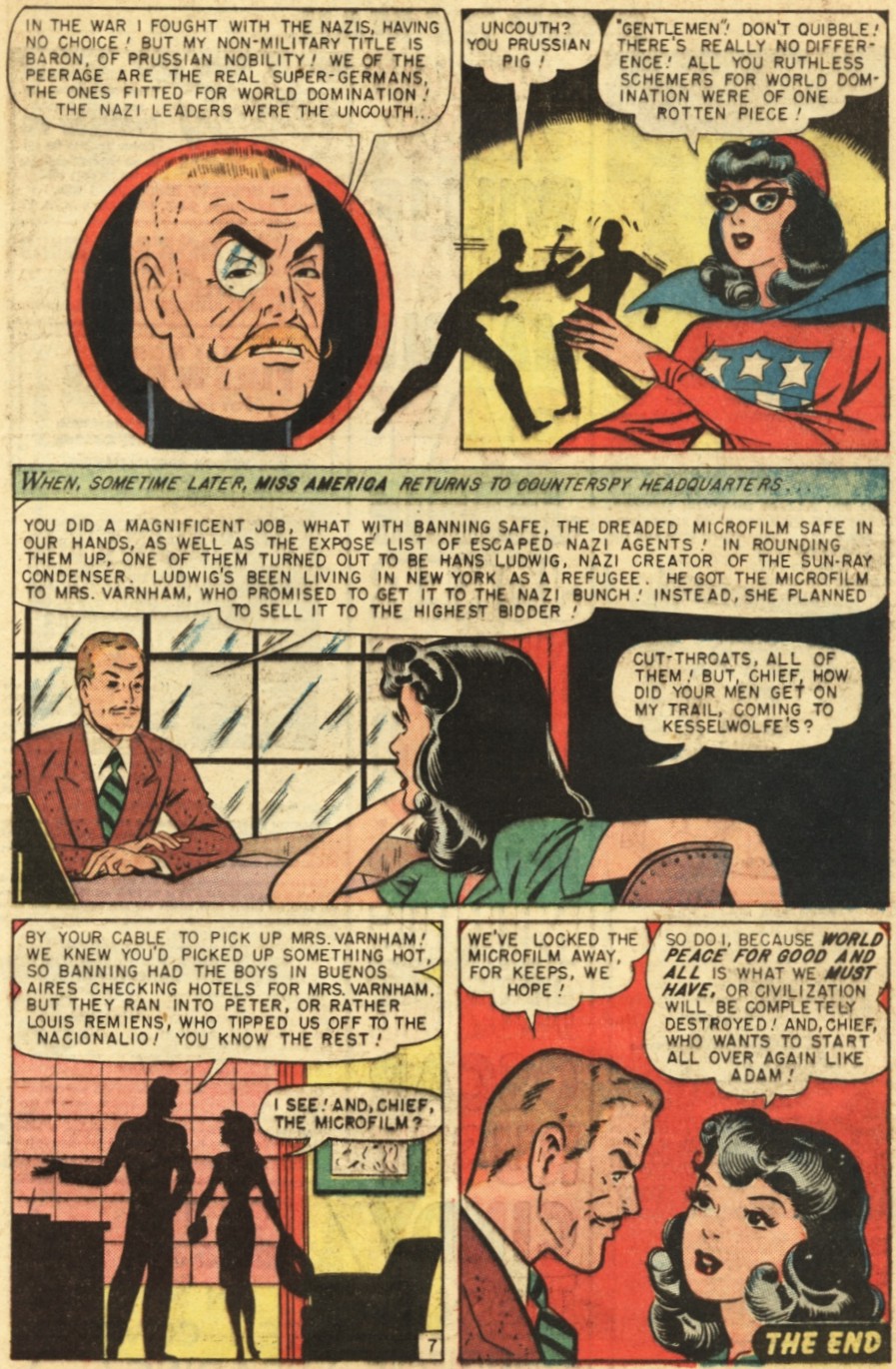 Read online Marvel Mystery Comics comic -  Issue #85 - 35