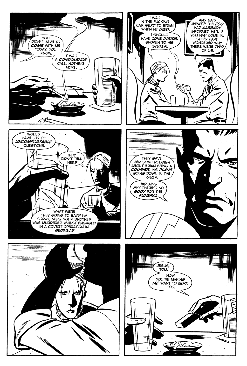 Read online Queen & Country comic -  Issue #21 - 18