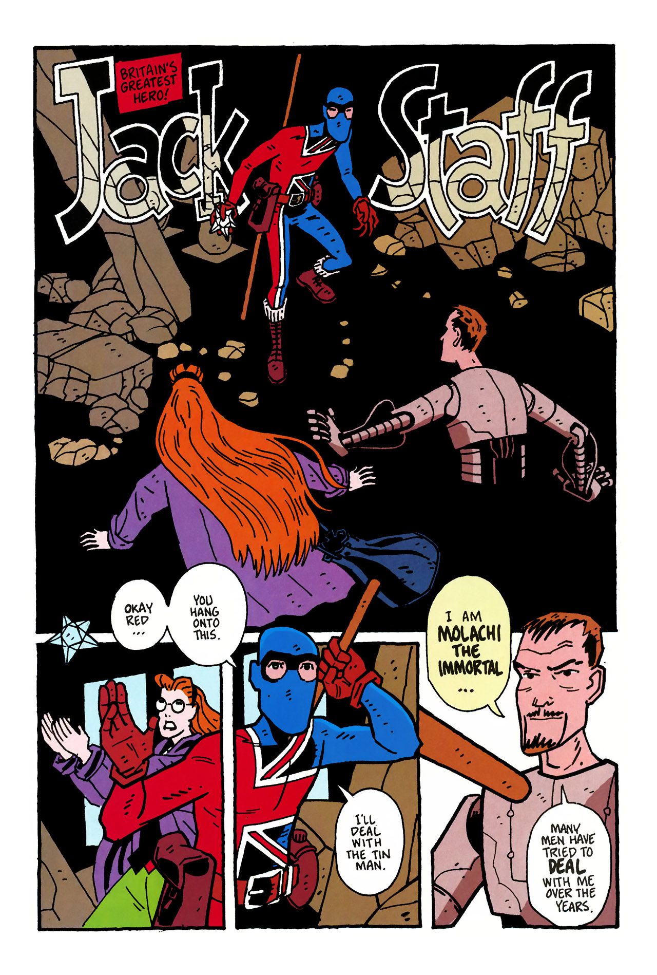 Read online Jack Staff Special comic -  Issue # Full - 18