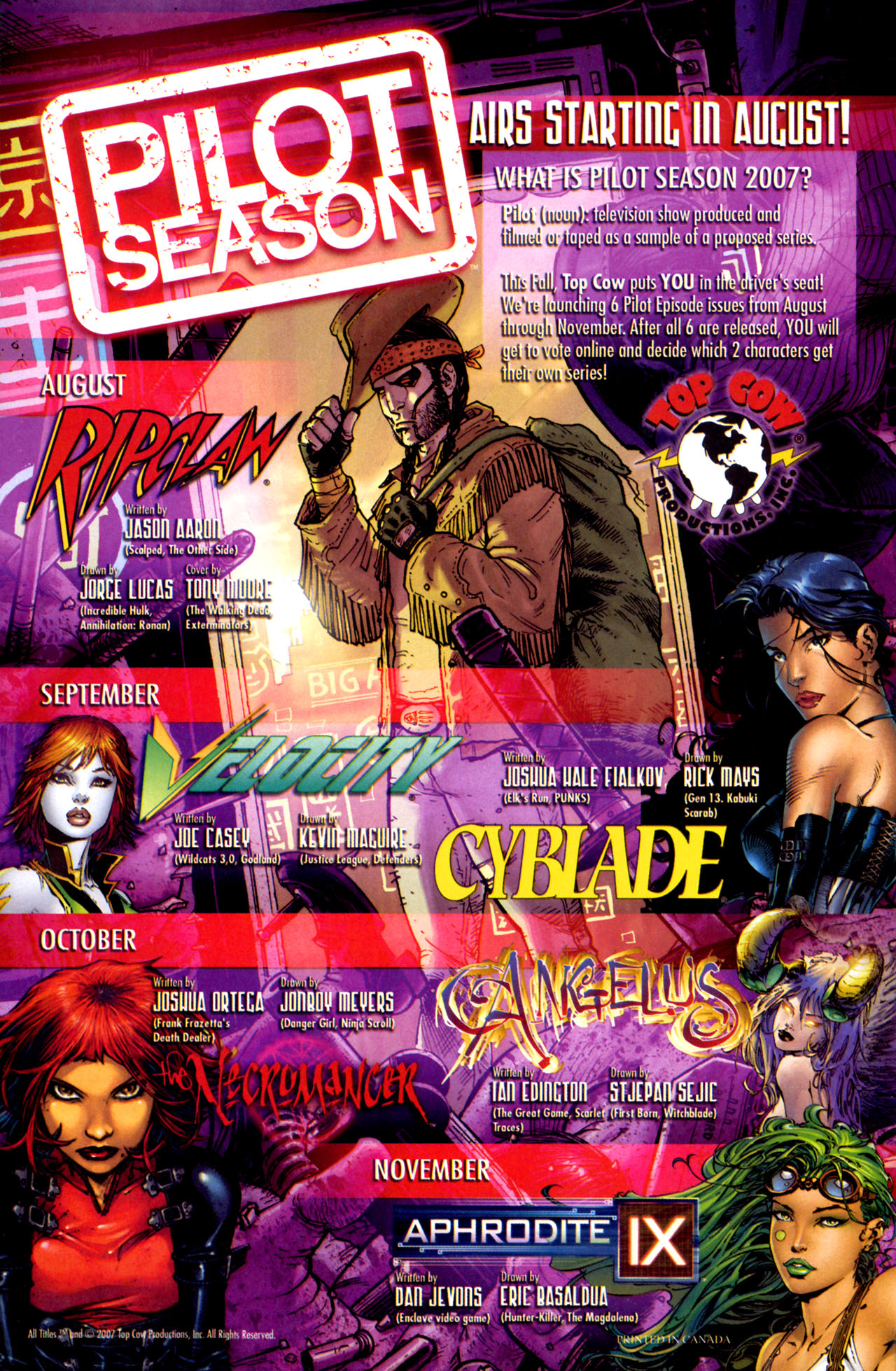 Read online Pilot Season 2007 comic -  Issue # Issue Ripclaw - 2