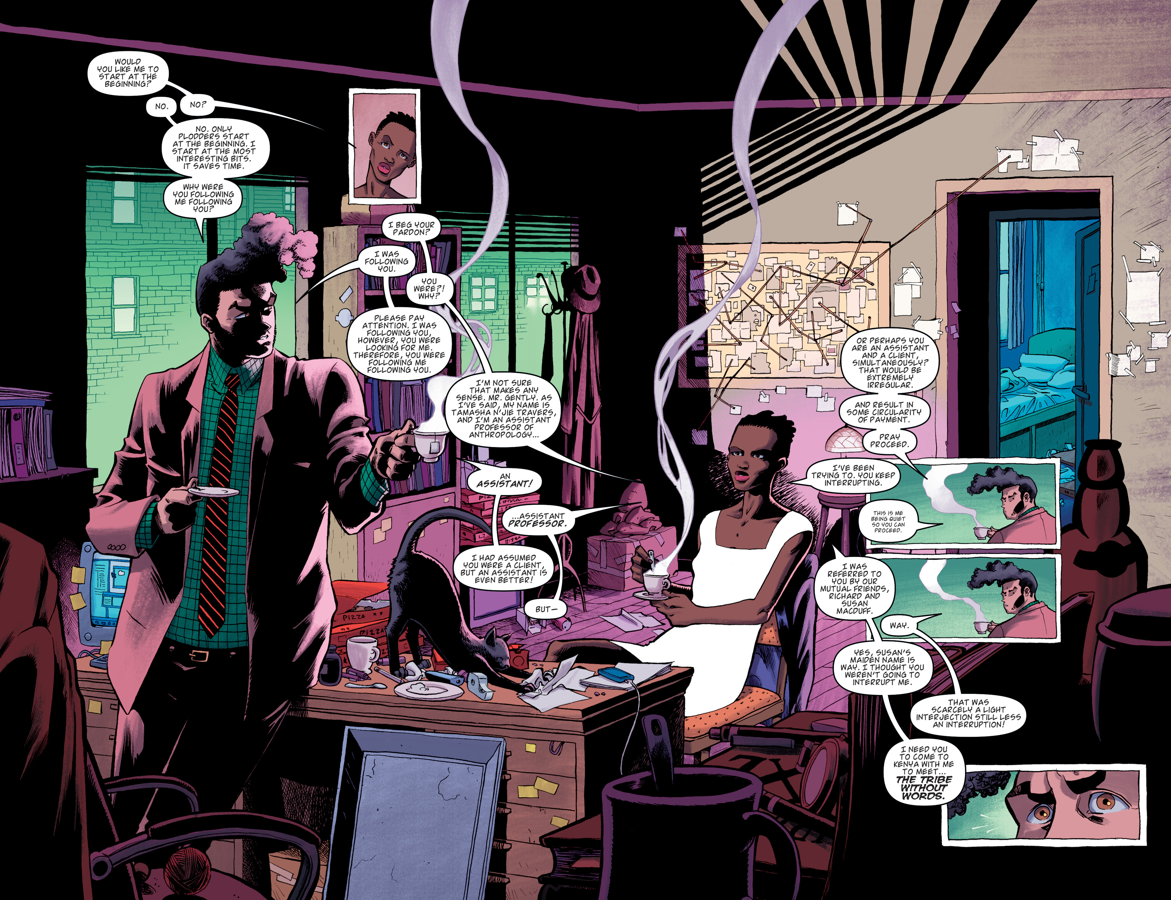 Read online Dirk Gently's Holistic Detective Agency: A Spoon Too Short comic -  Issue #1 - 22