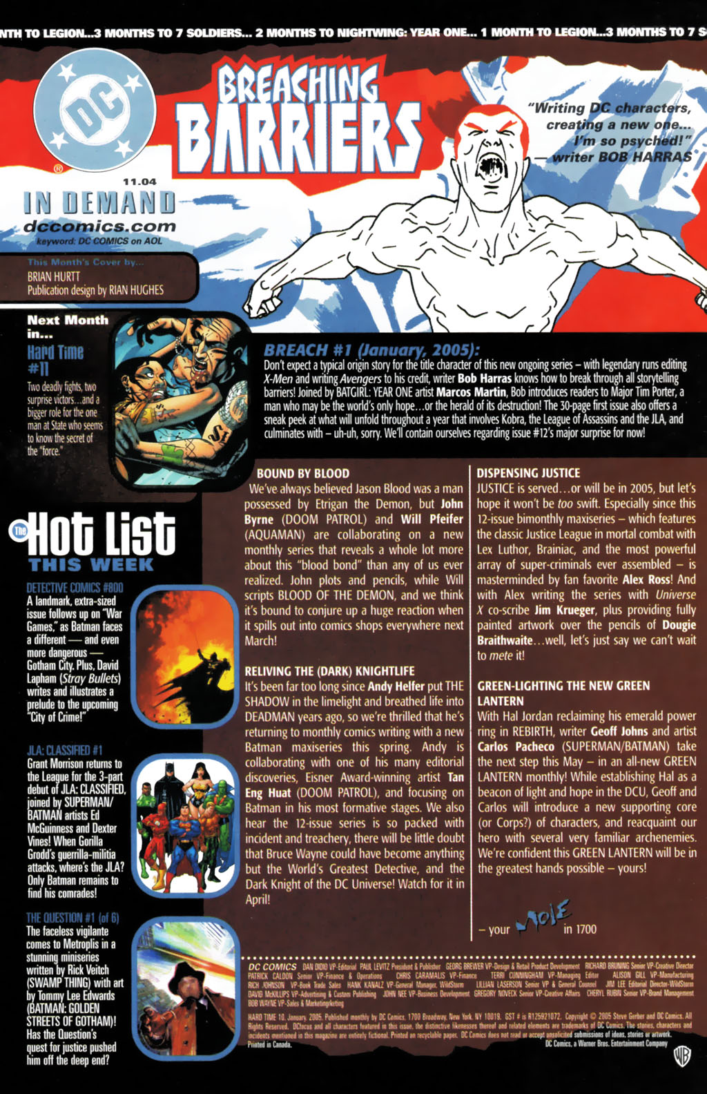 Read online Hard Time comic -  Issue #10 - 24