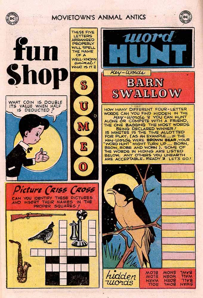 Read online Animal Antics comic -  Issue #43 - 18