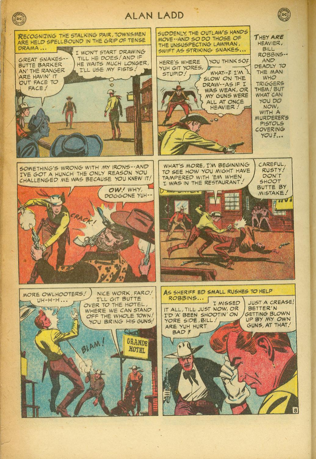 Read online Adventures of Alan Ladd comic -  Issue #8 - 46