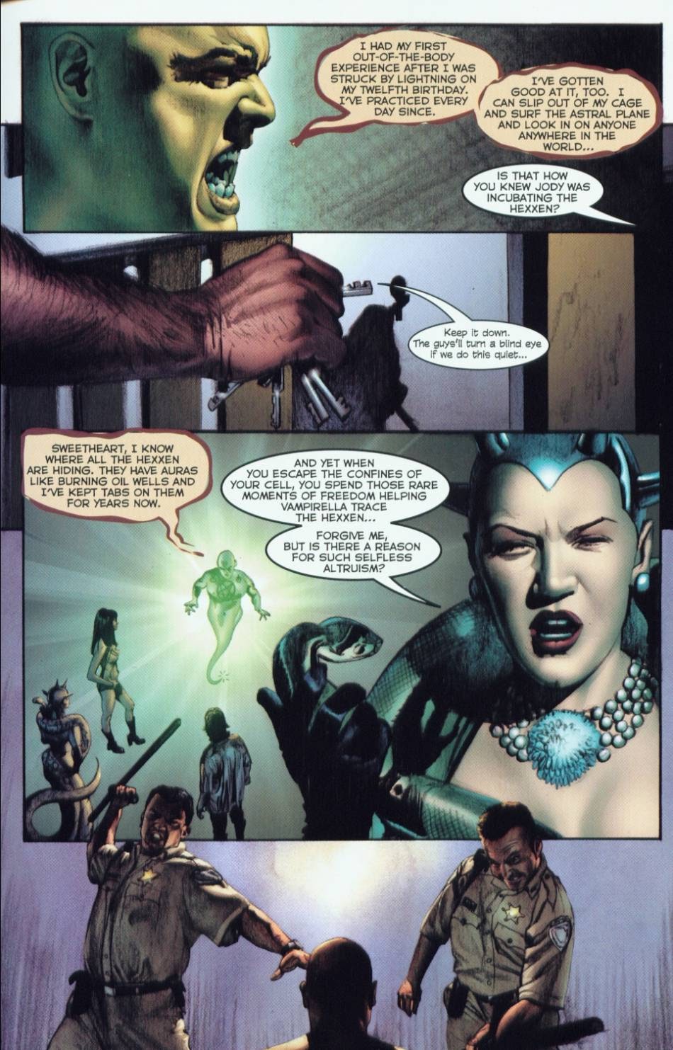 Read online Vampirella (2001) comic -  Issue #11 - 16