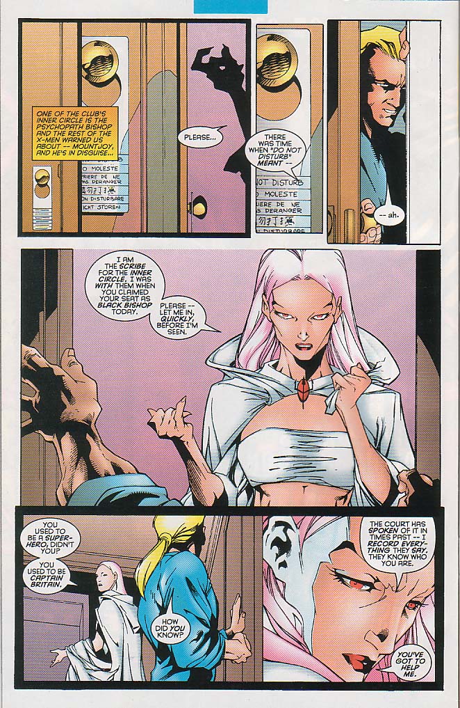 Read online Excalibur (1988) comic -  Issue #98 - 18