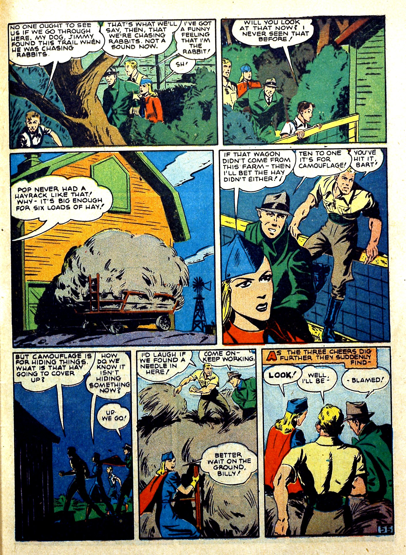 Read online Our Flag Comics comic -  Issue #3 - 56