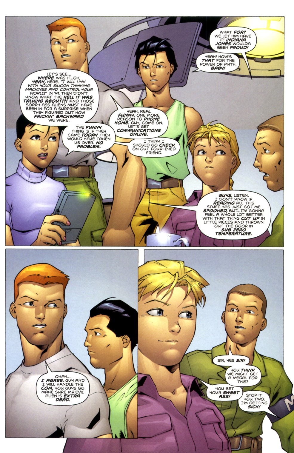 Read online Area 52 comic -  Issue #4 - 7