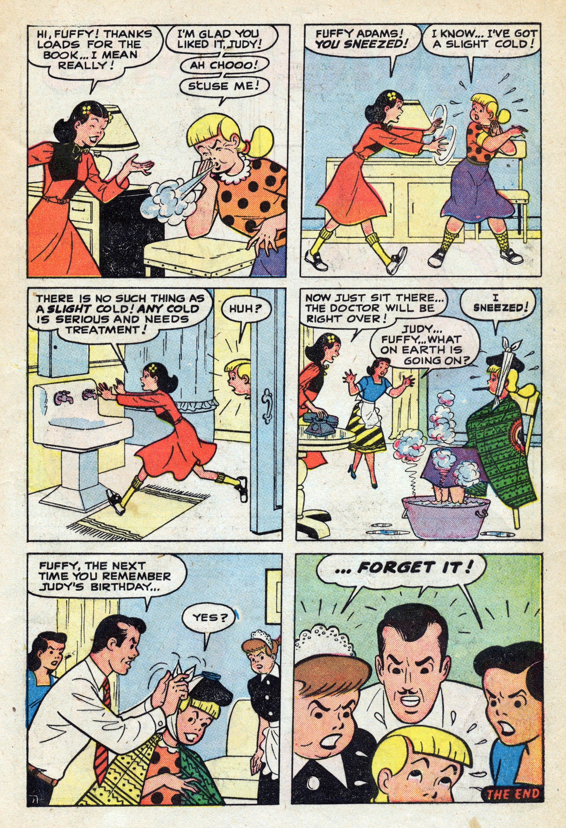 Read online Junior Miss (1947) comic -  Issue #39 - 9