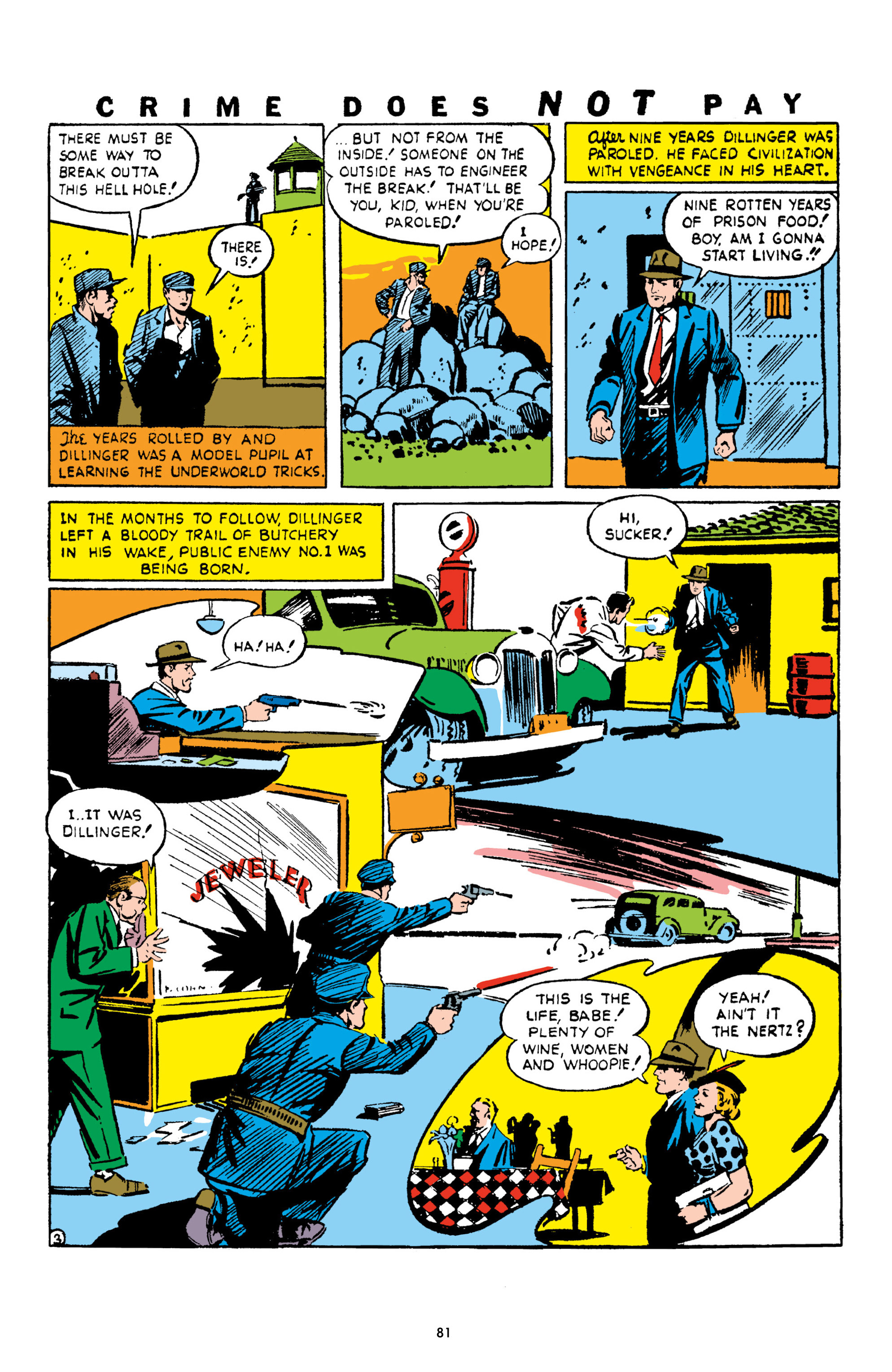 Read online Crime Does Not Pay Archives comic -  Issue # TPB 1 (Part 1) - 84