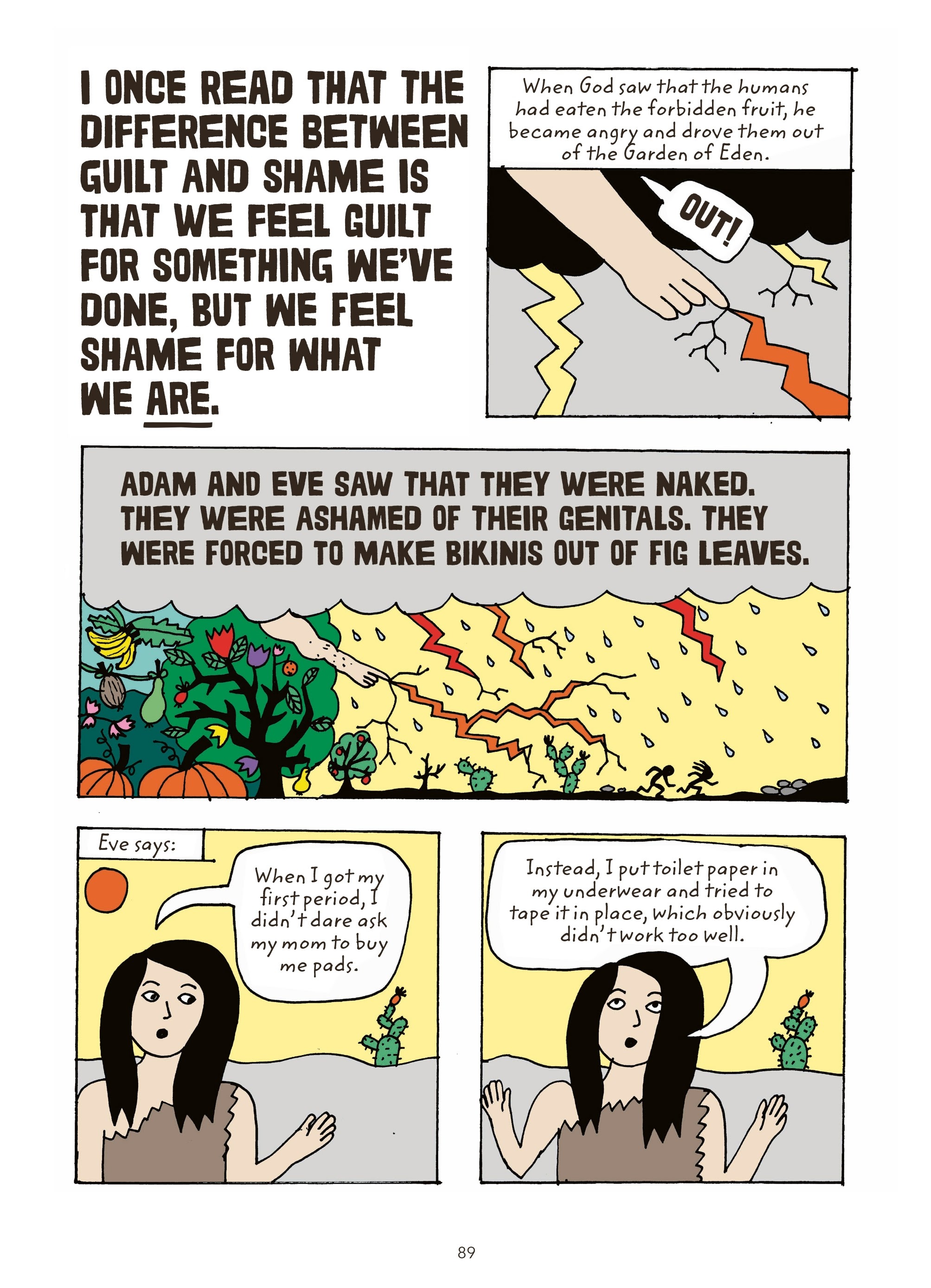 Read online Fruit of Knowledge: The Vulva Vs. The Patriarchy comic -  Issue # TPB - 86