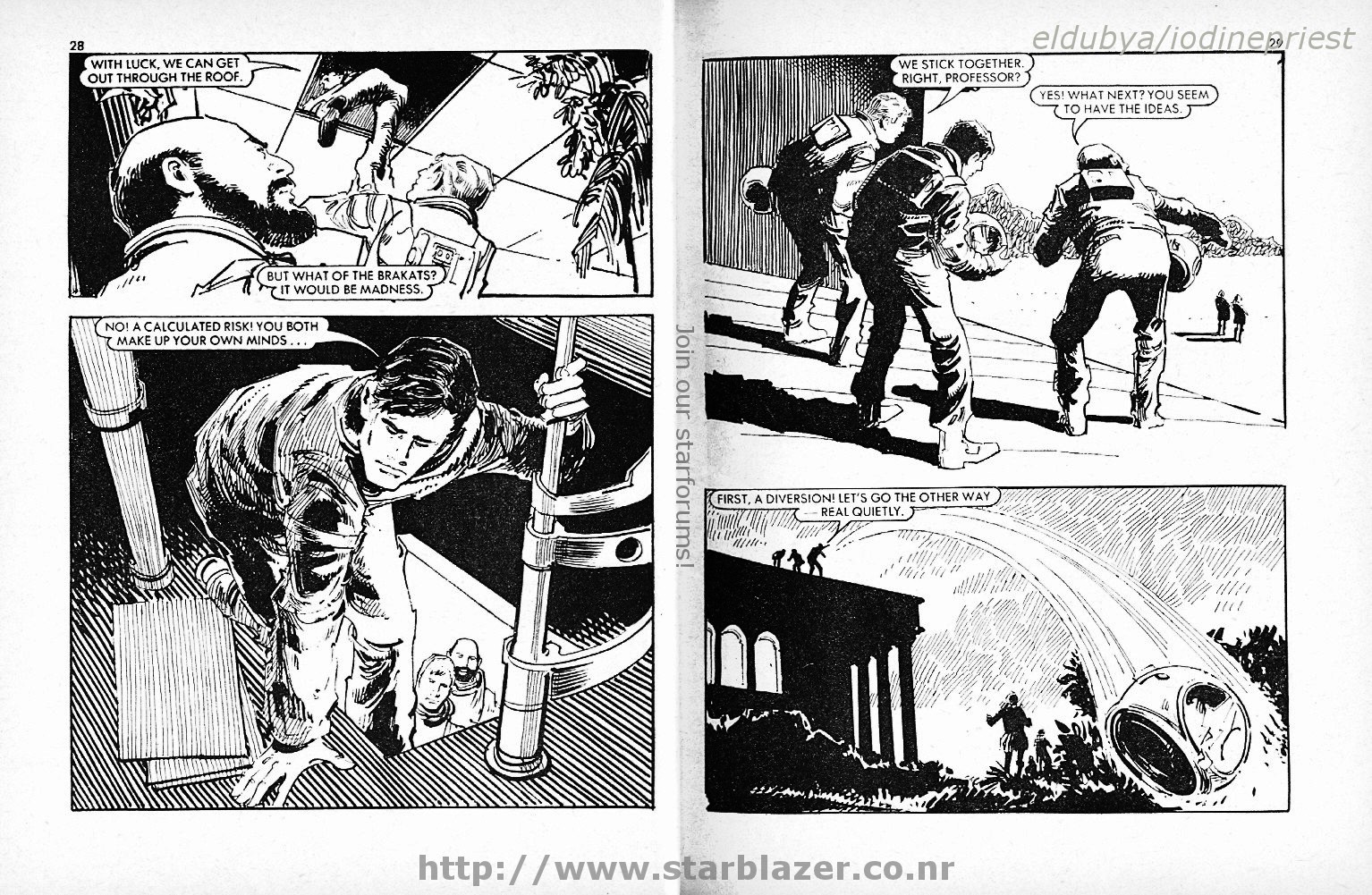 Read online Starblazer comic -  Issue #129 - 16