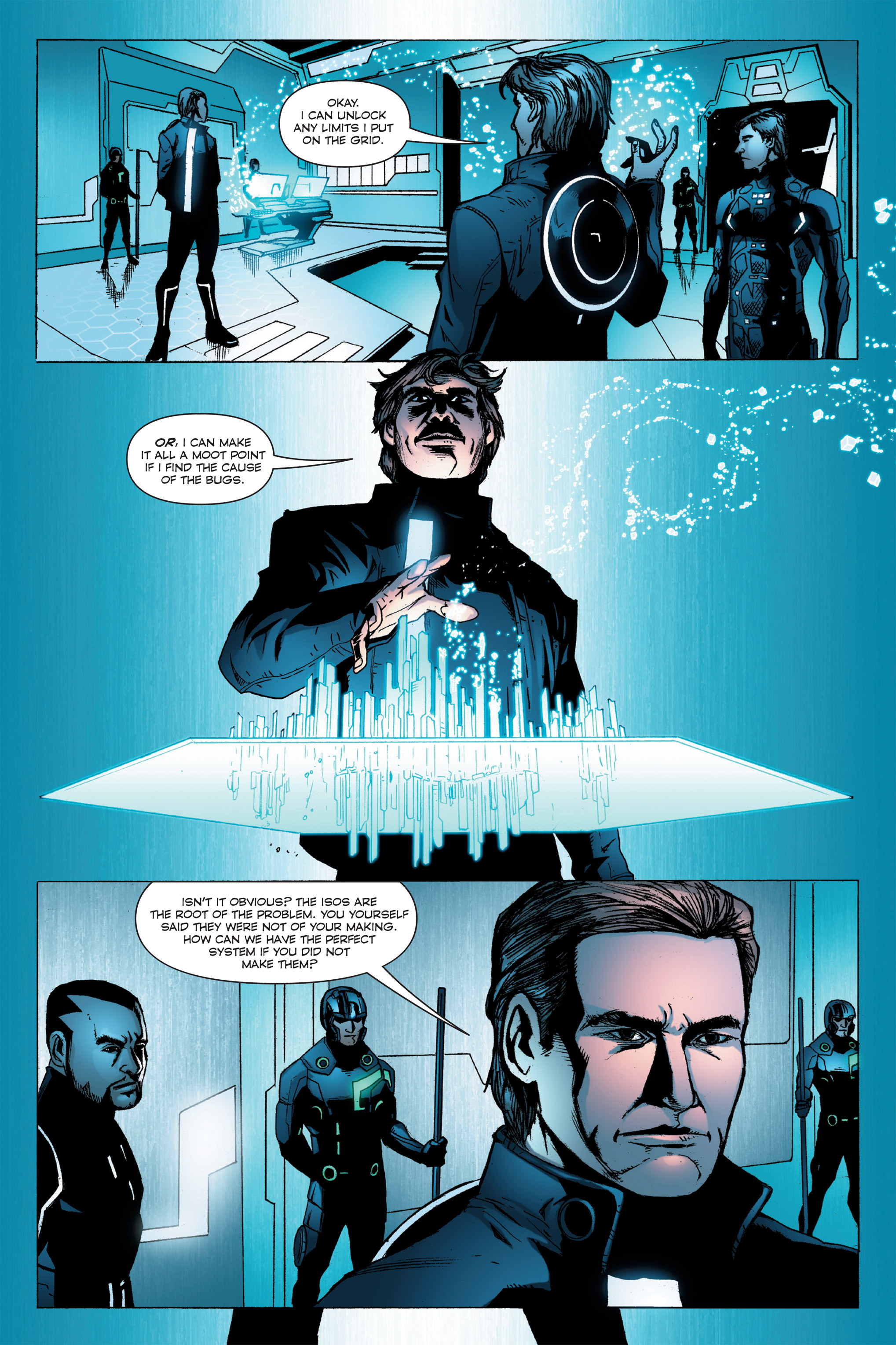 Read online TRON: Betrayal comic -  Issue # TPB - 56