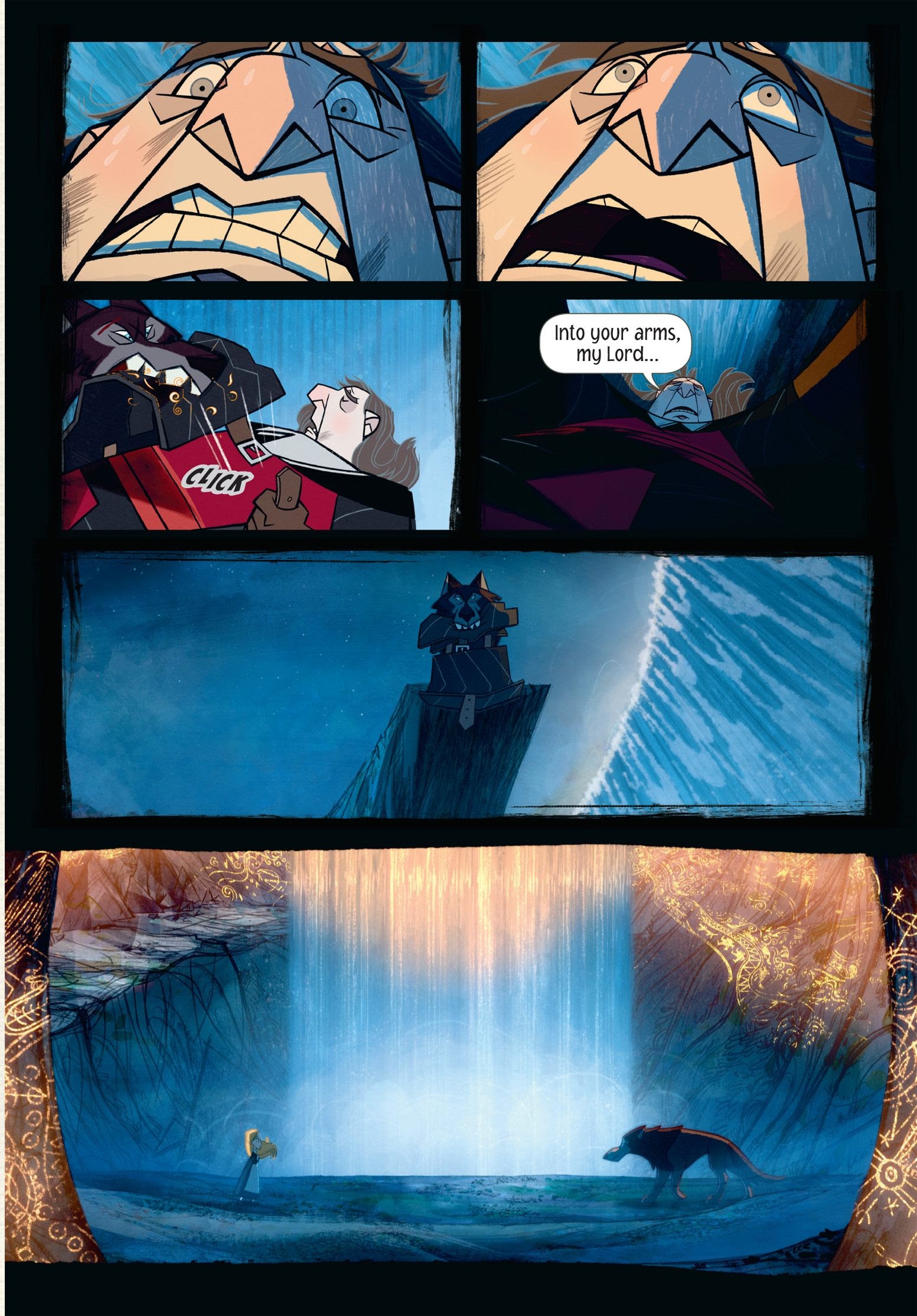 Read online Wolfwalkers: The Graphic Novel comic -  Issue # TPB (Part 3) - 58