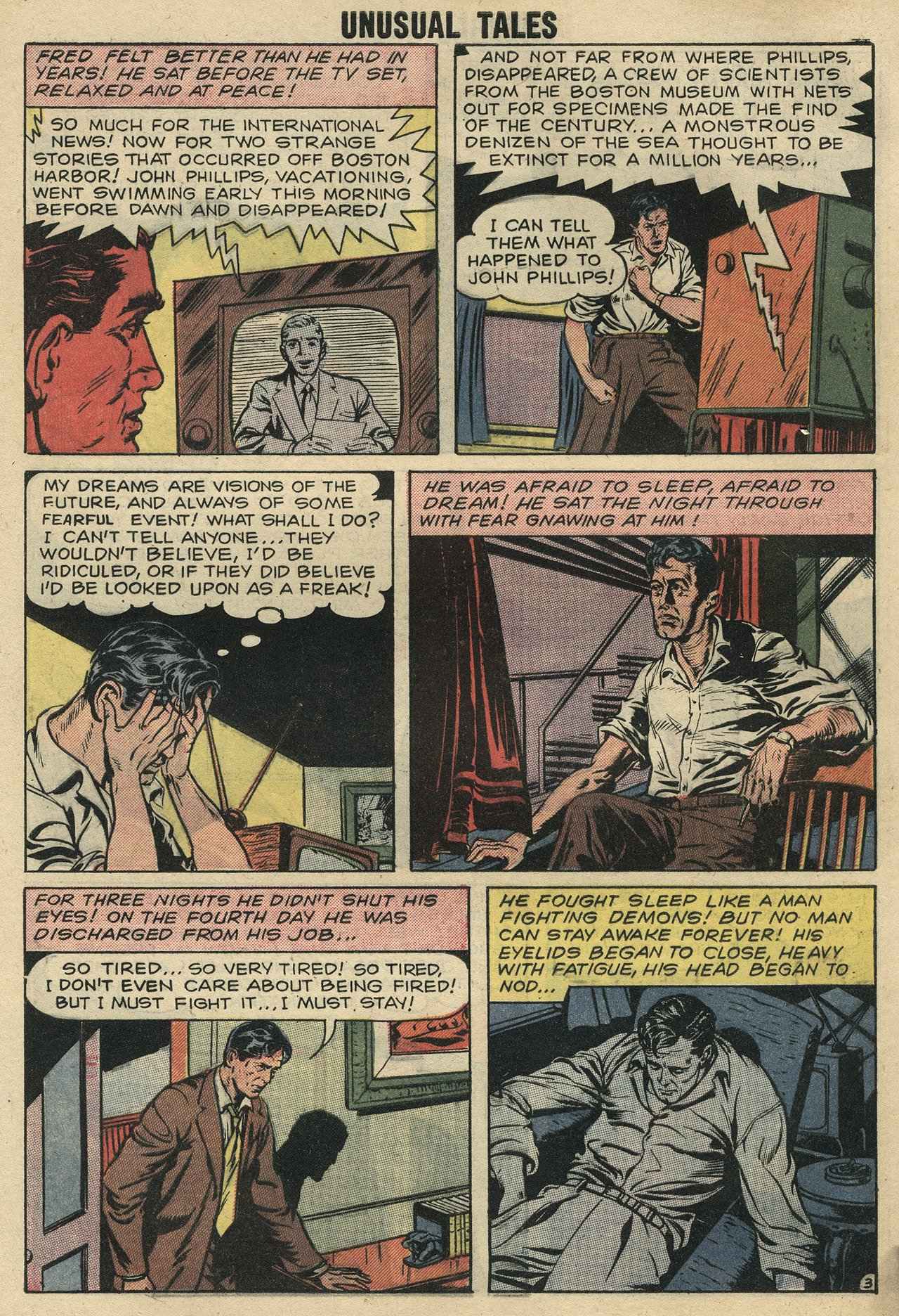 Read online Unusual Tales comic -  Issue #11 - 62