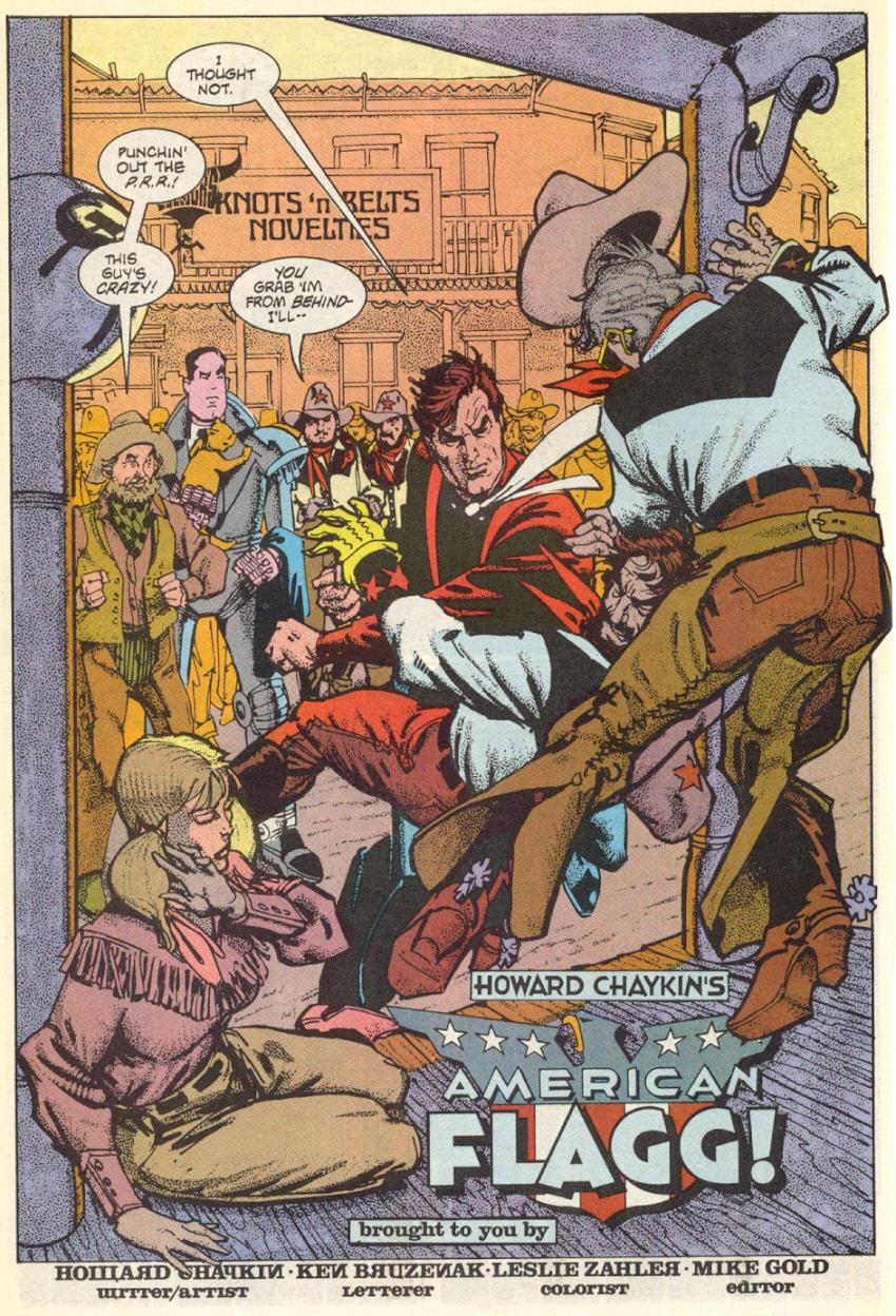 Read online American Flagg! comic -  Issue #15 - 5