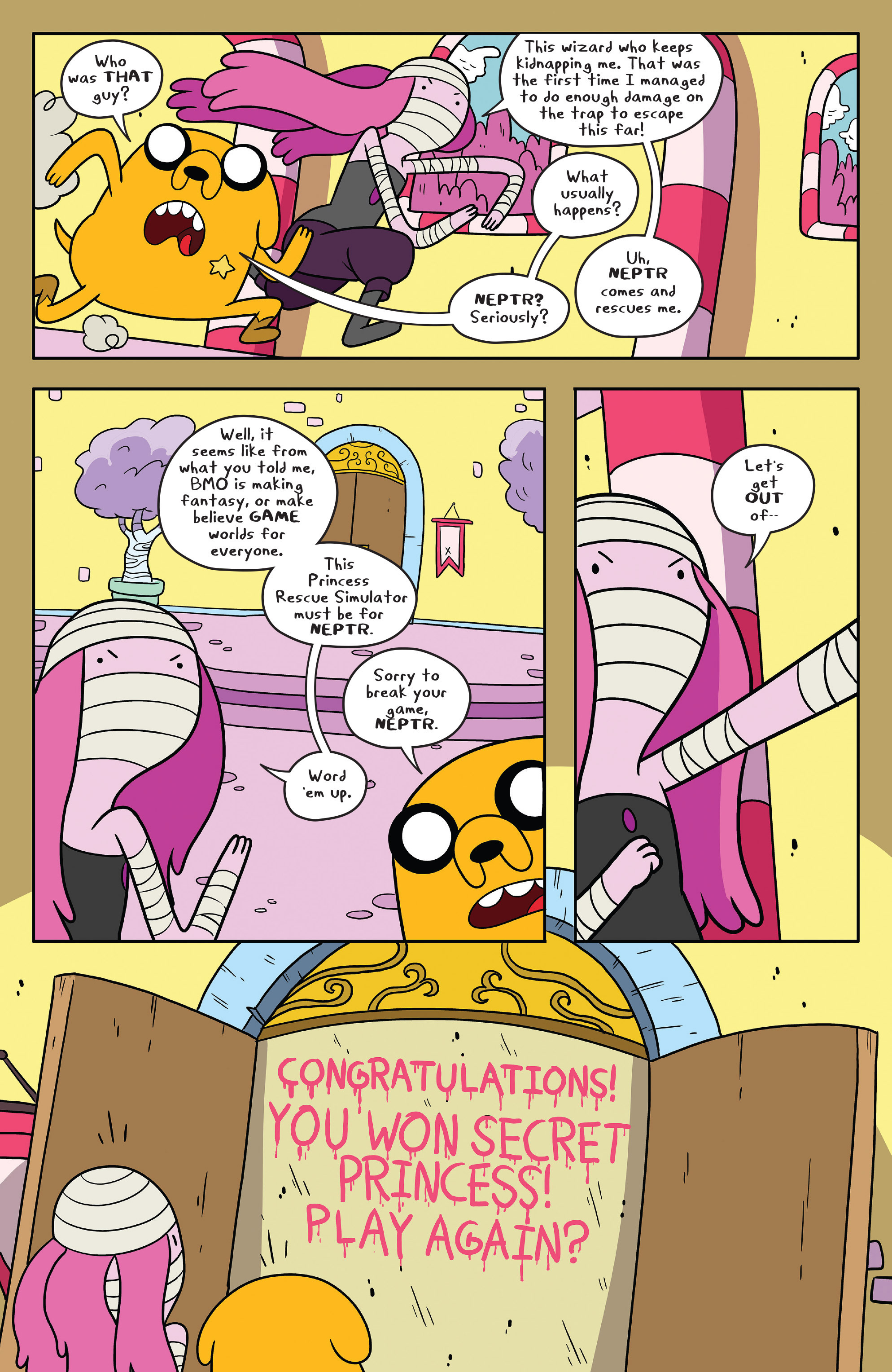 Read online Adventure Time comic -  Issue #55 - 21