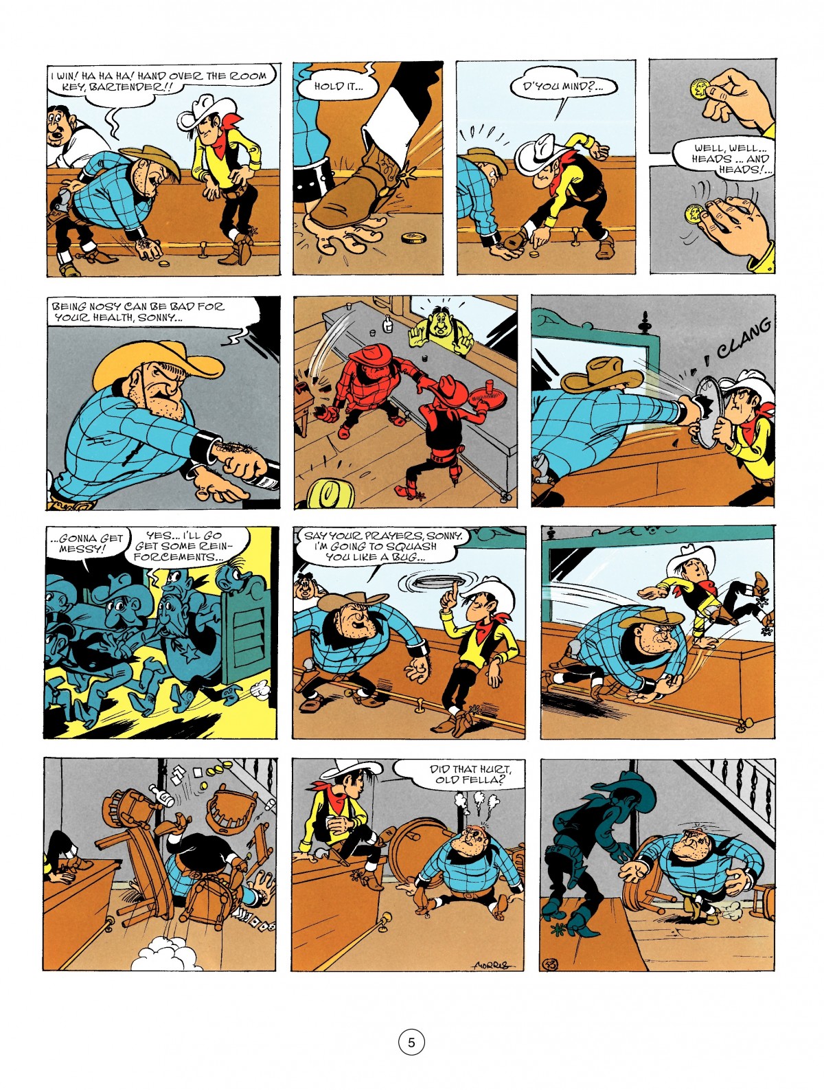 Read online A Lucky Luke Adventure comic -  Issue #54 - 5