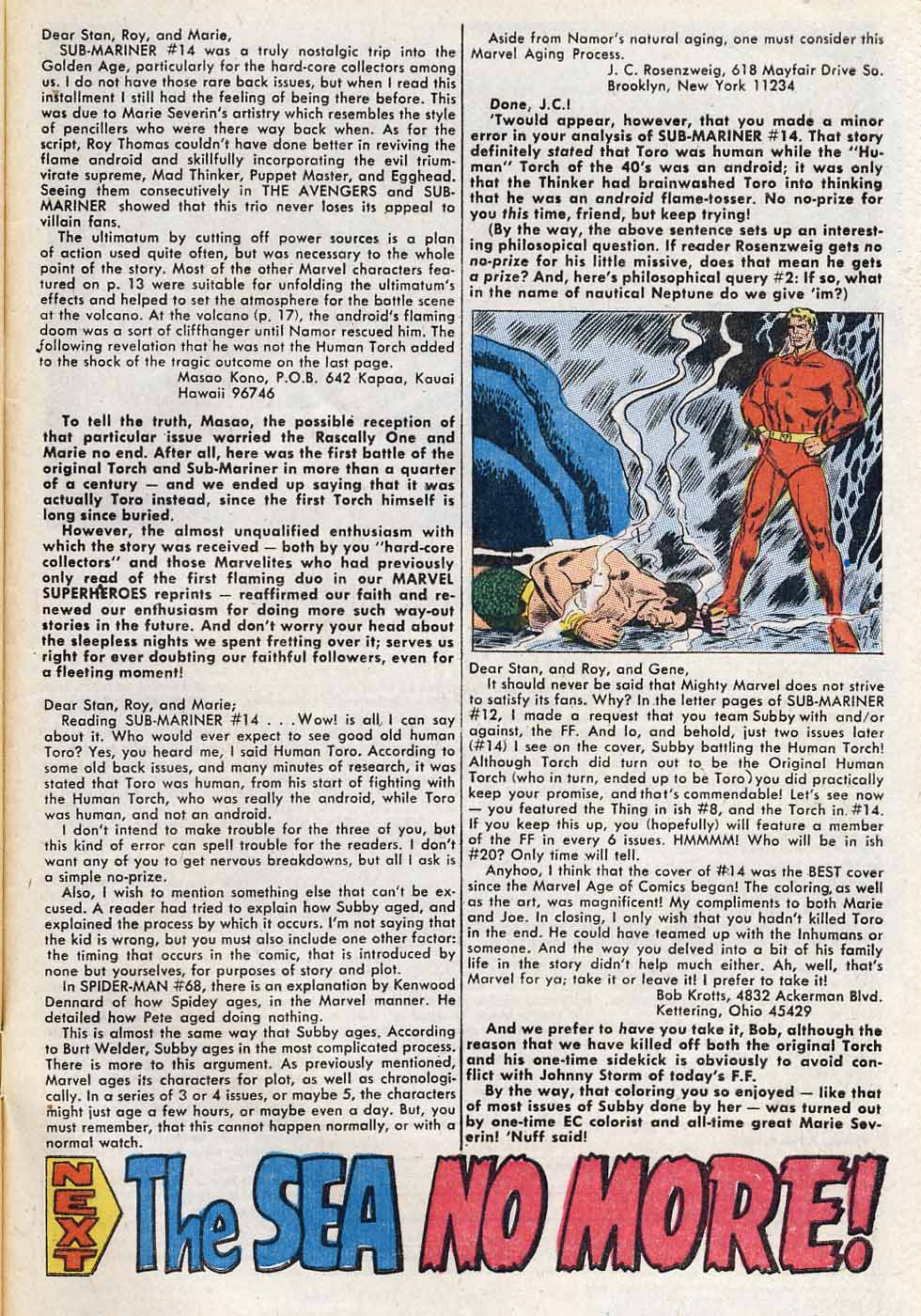 Read online The Sub-Mariner comic -  Issue #18 - 33